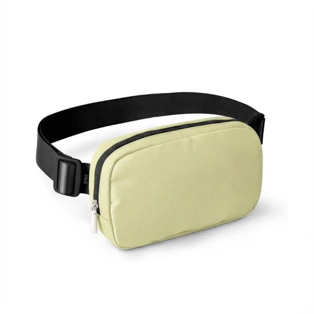 Backper Leo 1L Yoga Sports Waist Bag — Lemon Cream