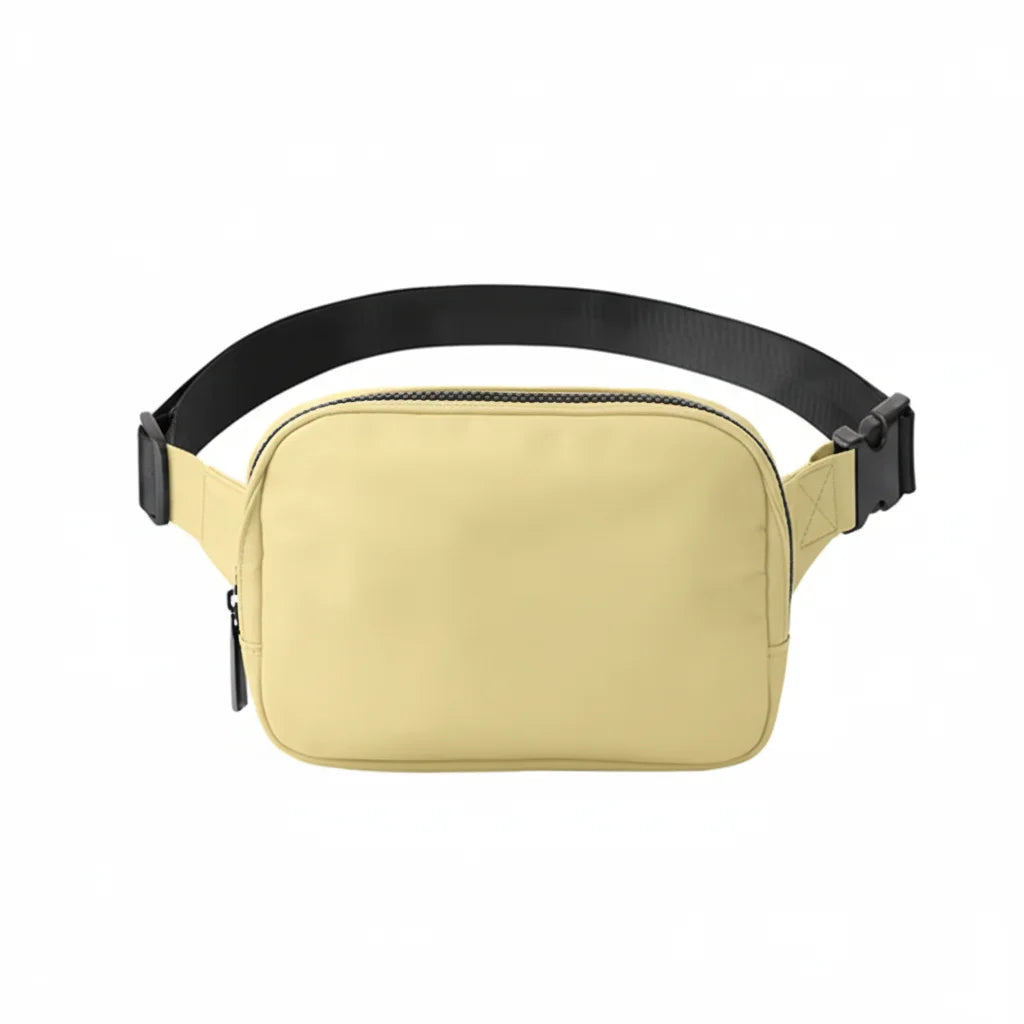 Backper Sirius Premium Slim Festival Waist Bag — Butter Yellow