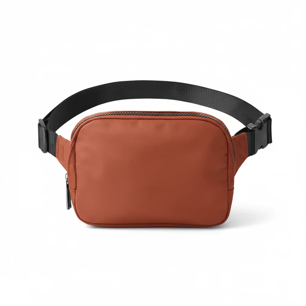 Backper Sirius Premium Slim Festival Waist Bag — Terracotta
