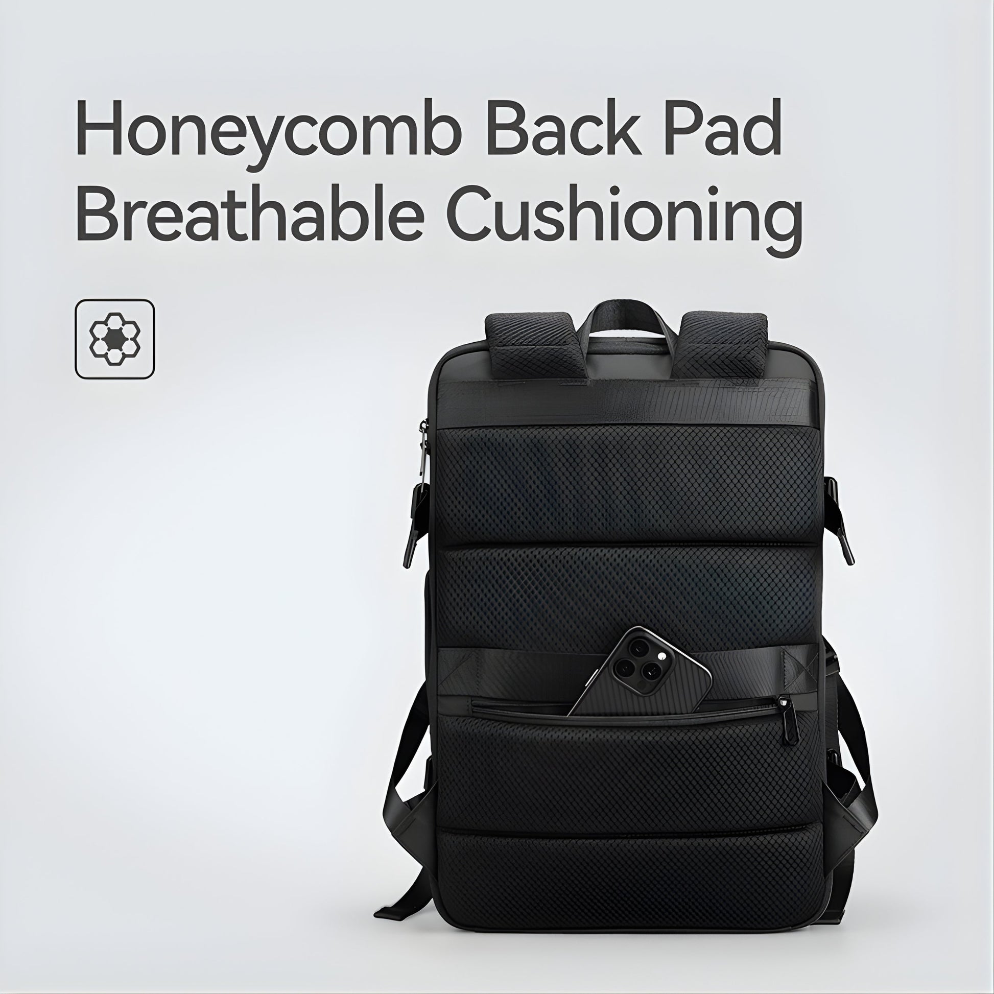 Backper Sagitta Anti-Theft Oxford Backpack — shoulder strap