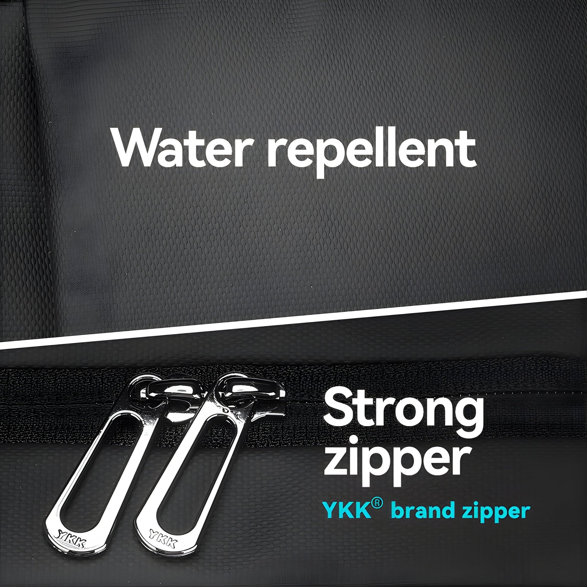 Backper Tropic Modern Oxford Backpack — packed view
