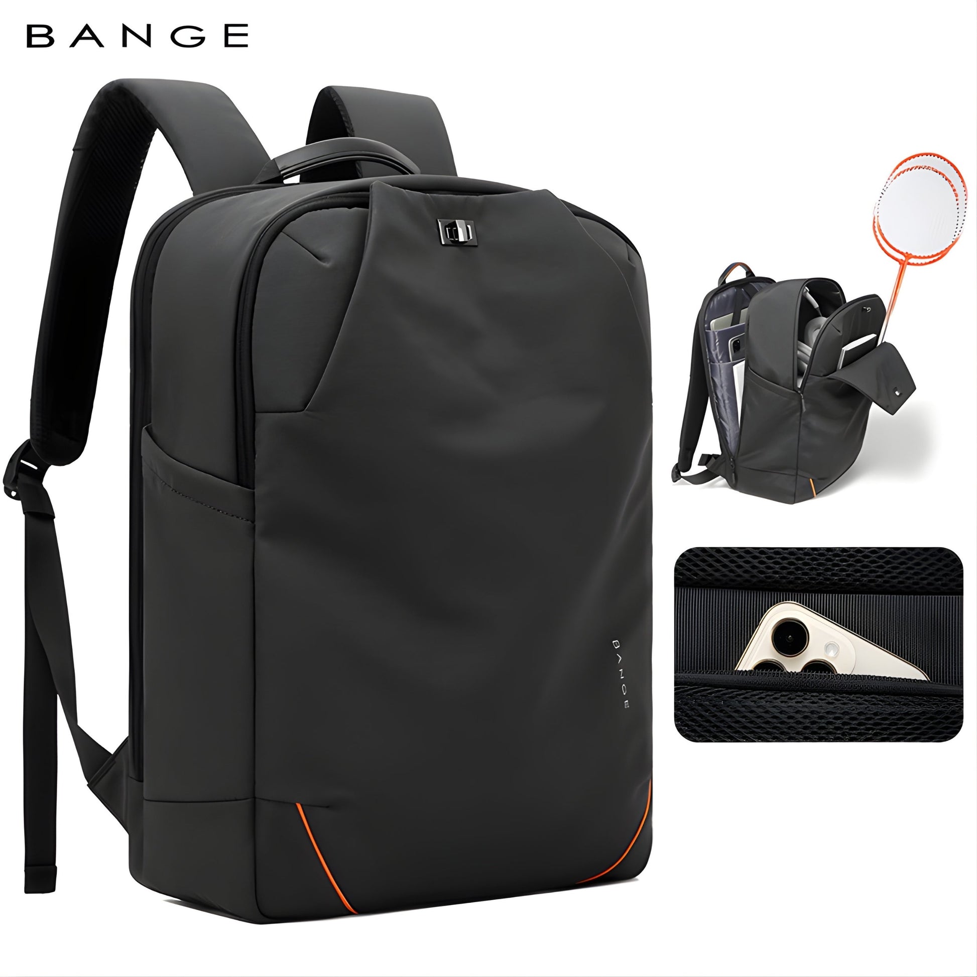 Backper Sirius Waterproof Polyester Backpack — interior compartment