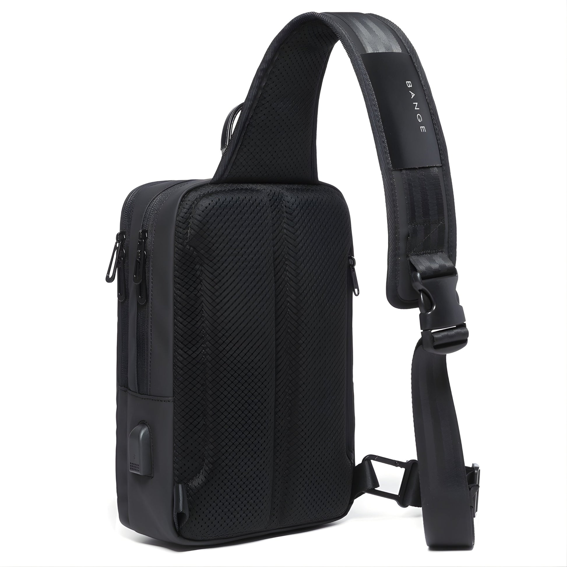Backper Spica Anti-Theft Oxford Sling Bag — front view