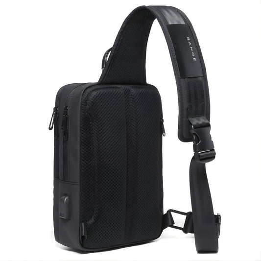 Backper Spica Anti-Theft Oxford Sling Bag — front view