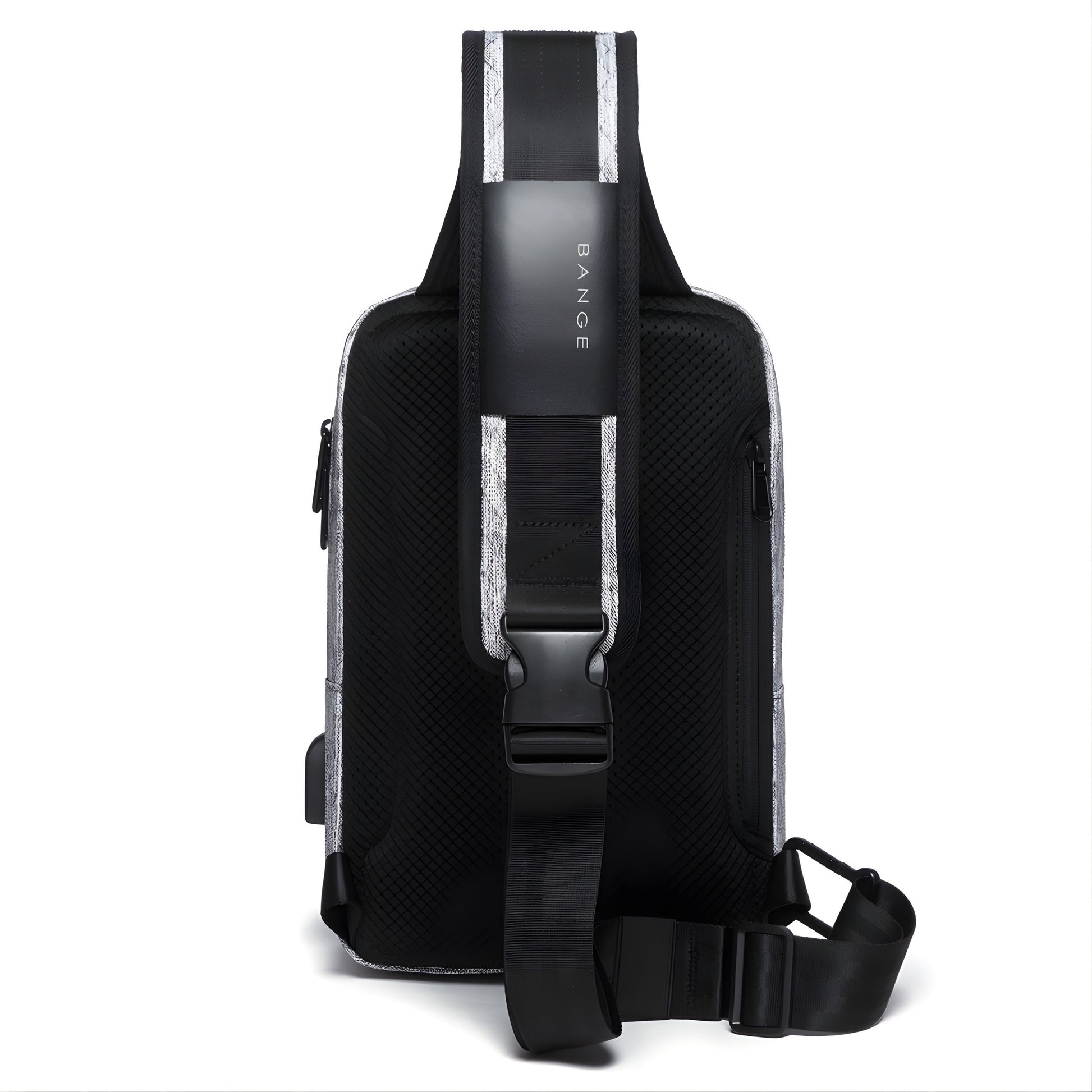 Backper Spica Anti-Theft Oxford Sling Bag — back panel