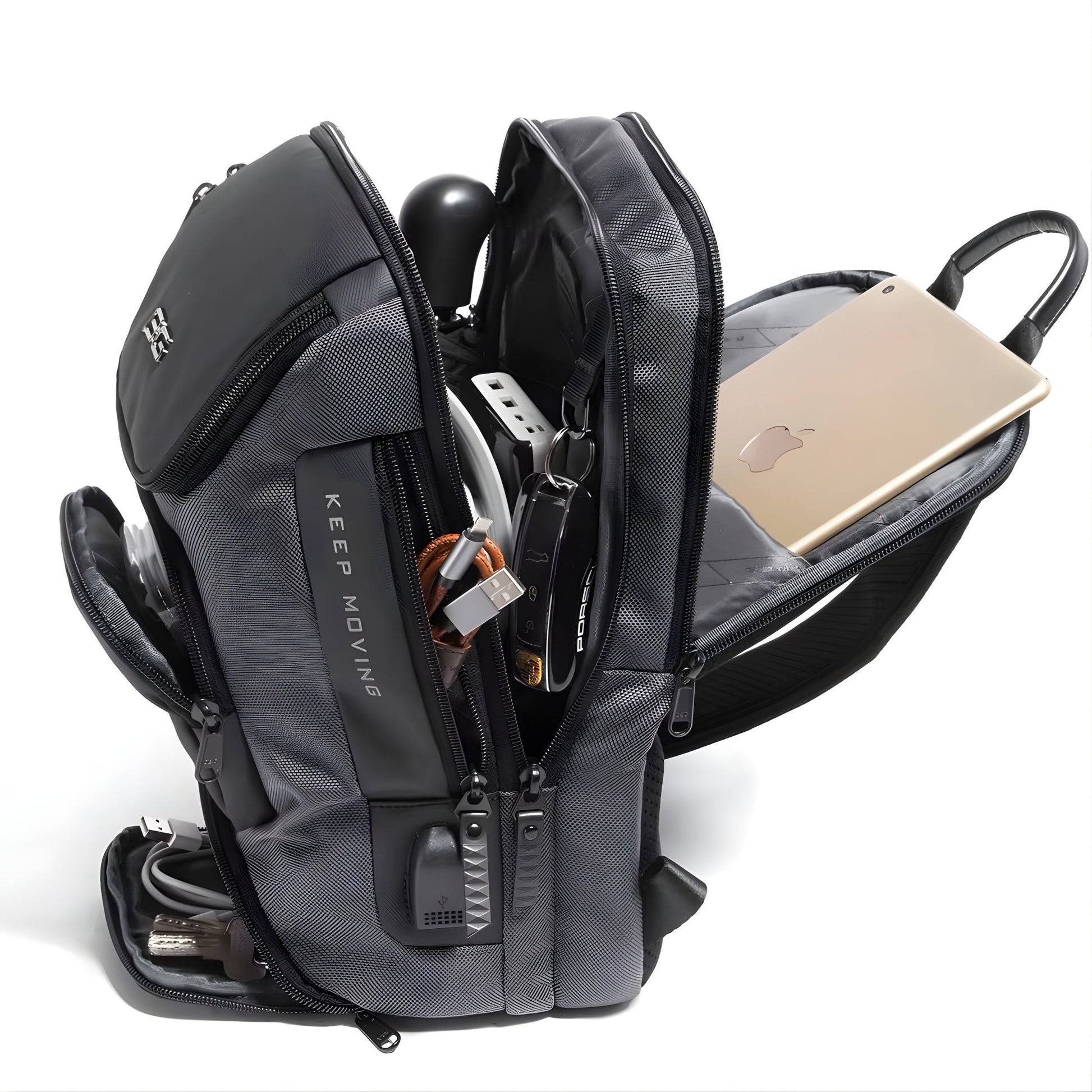 Backper Deneb Waterproof Polyester Sling Bag — feature detail
