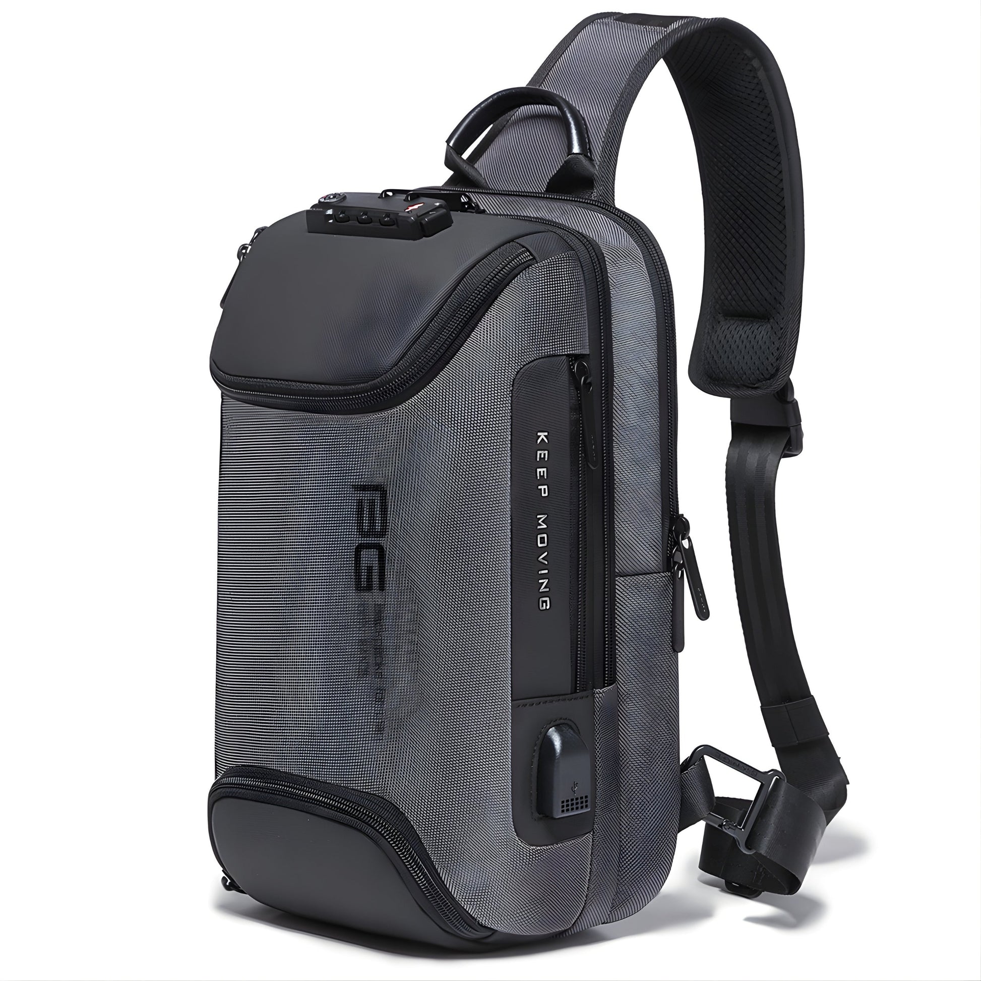 Backper Altair Waterproof Polyester Sling Bag — back panel