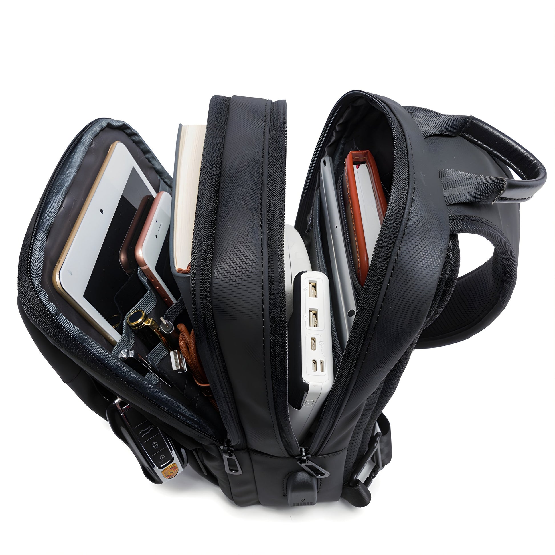 Backper Spica Anti-Theft Oxford Sling Bag — side detail