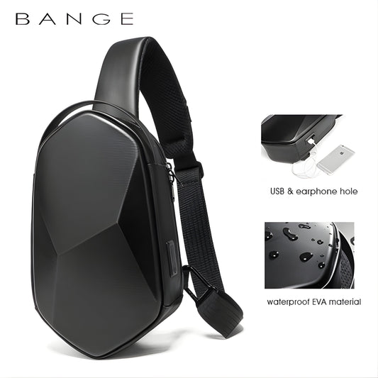 Backper Pollux Anti-Theft Oxford Sling Bag — front view