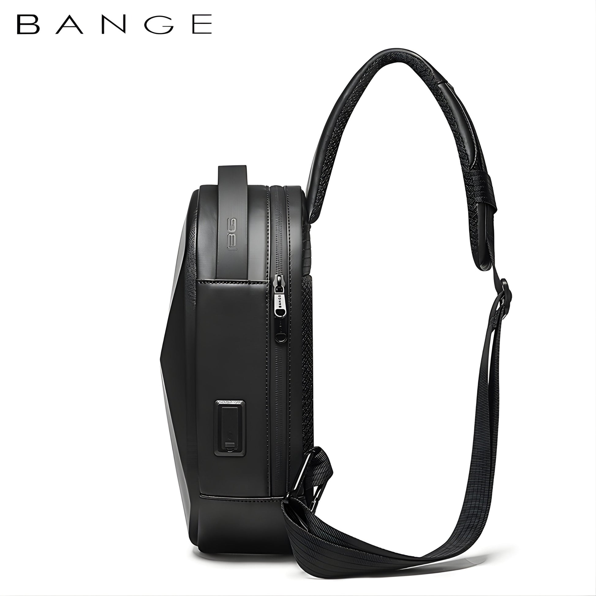 Backper Pollux Anti-Theft Oxford Sling Bag — back panel
