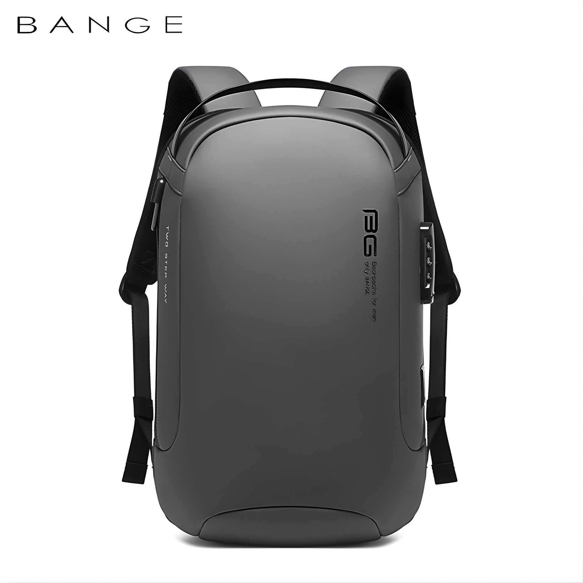 Backper Castor Anti-Theft Polyester Backpack — front view