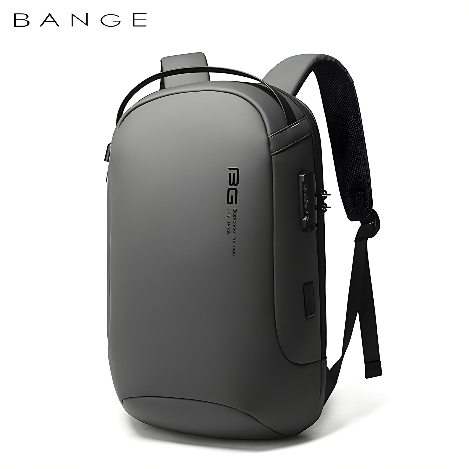 Backper Castor Anti-Theft Polyester Backpack — back panel