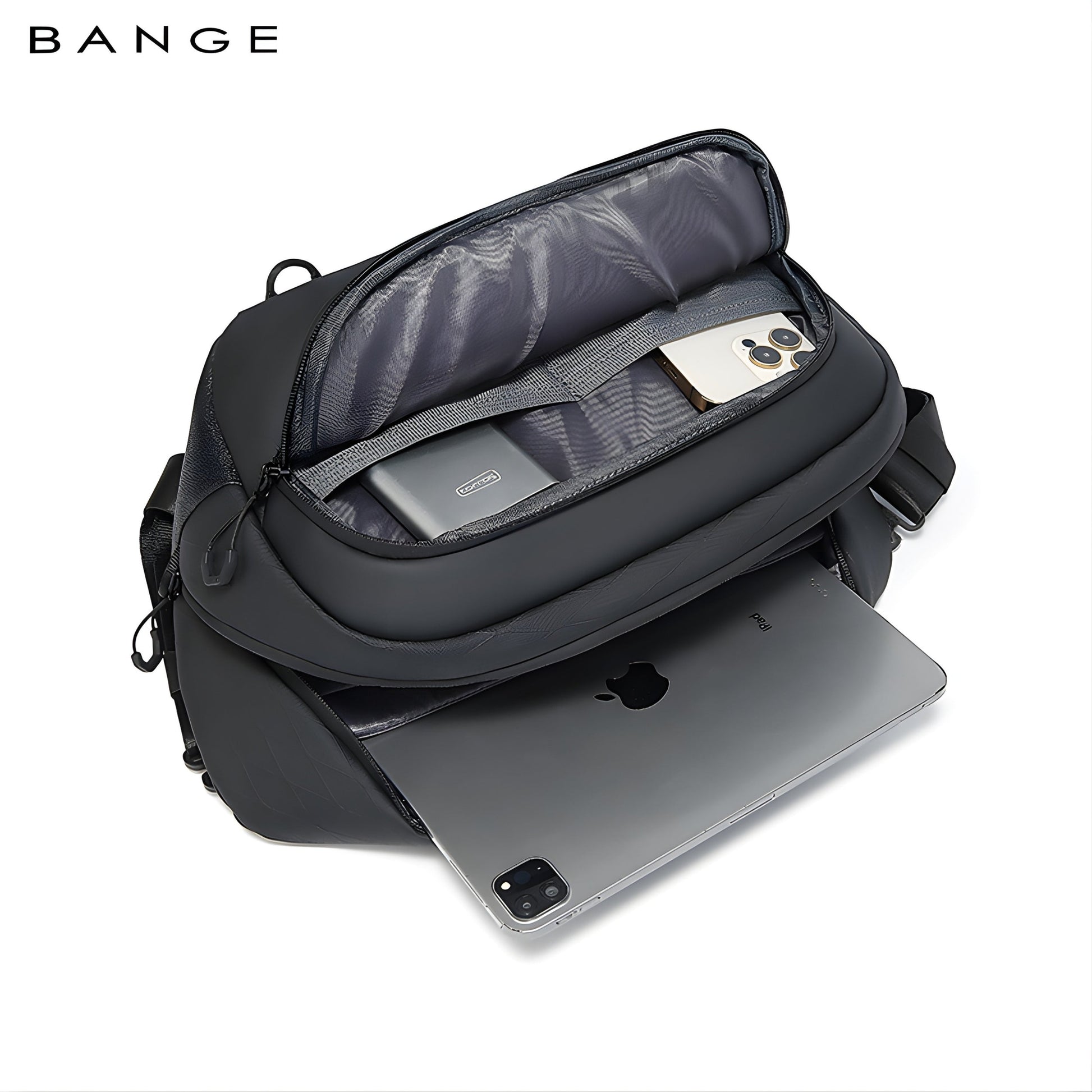 Backper Capella Waterproof Polyester Sling Bag — side detail