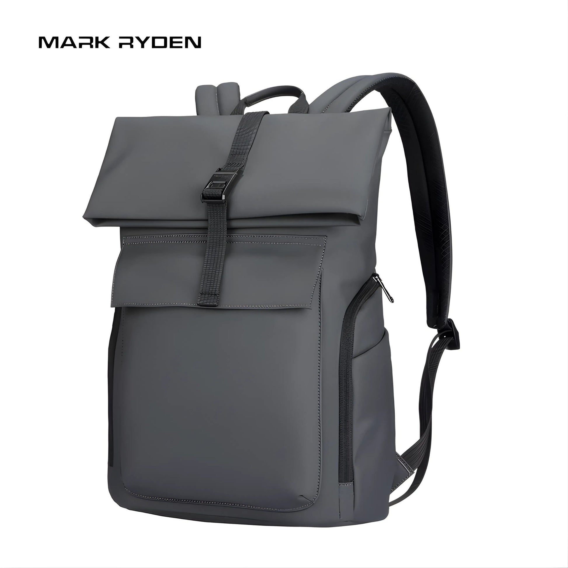 Backper Meridian Anti-Theft Oxford Backpack — strap detail