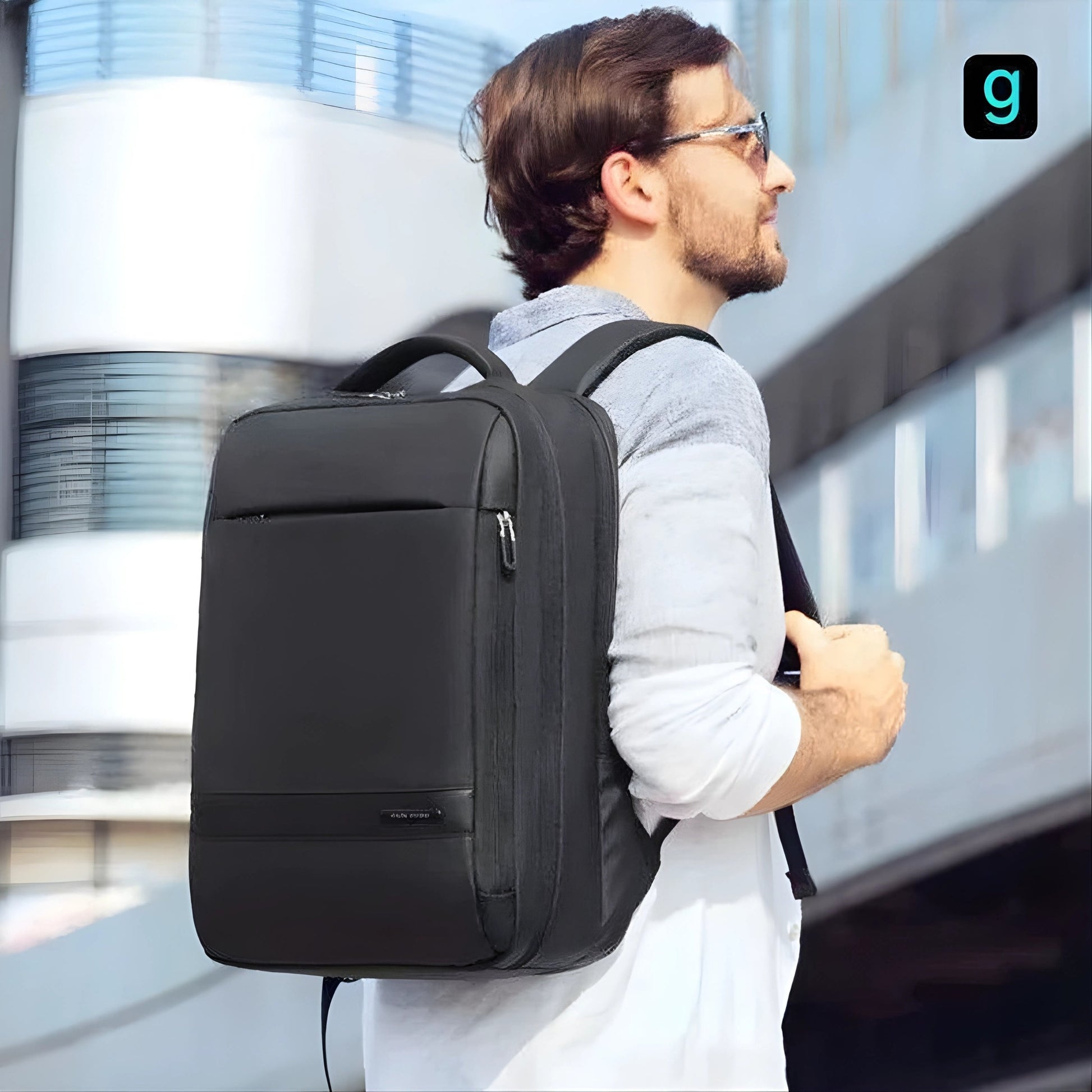 Backper Cypress Anti-Theft Oxford Backpack — color option
