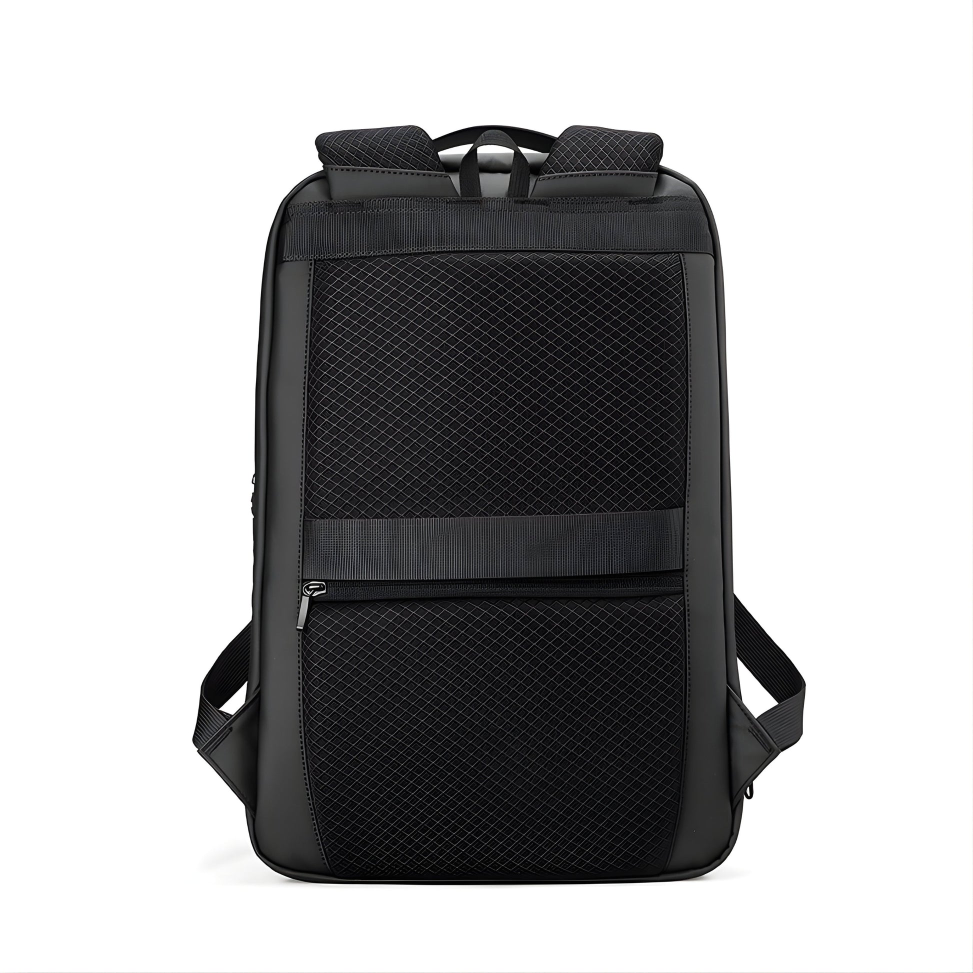 Backper Bayou Anti-Theft Oxford Backpack — side detail