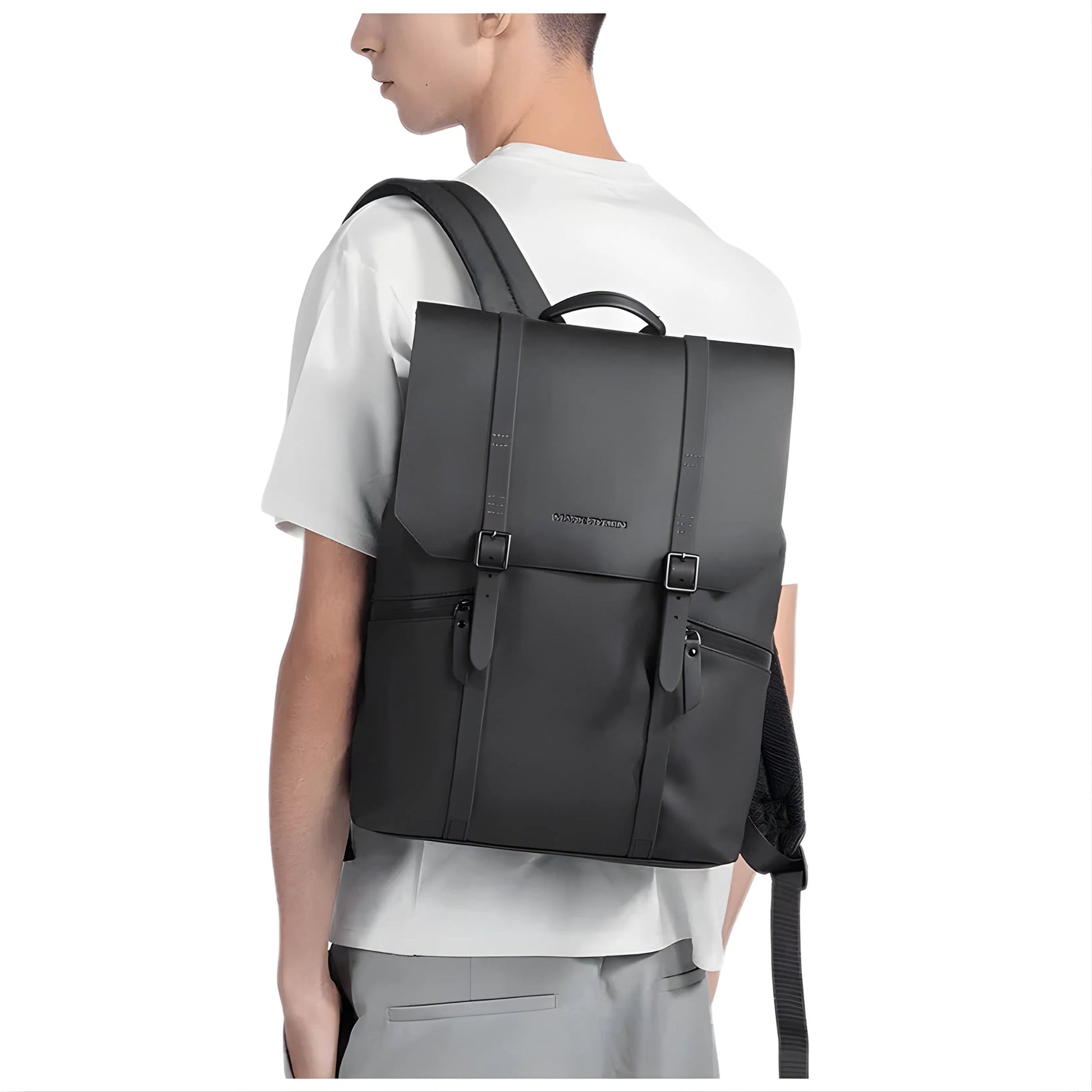 Backper Bracchium Travel Oxford Backpack — front view