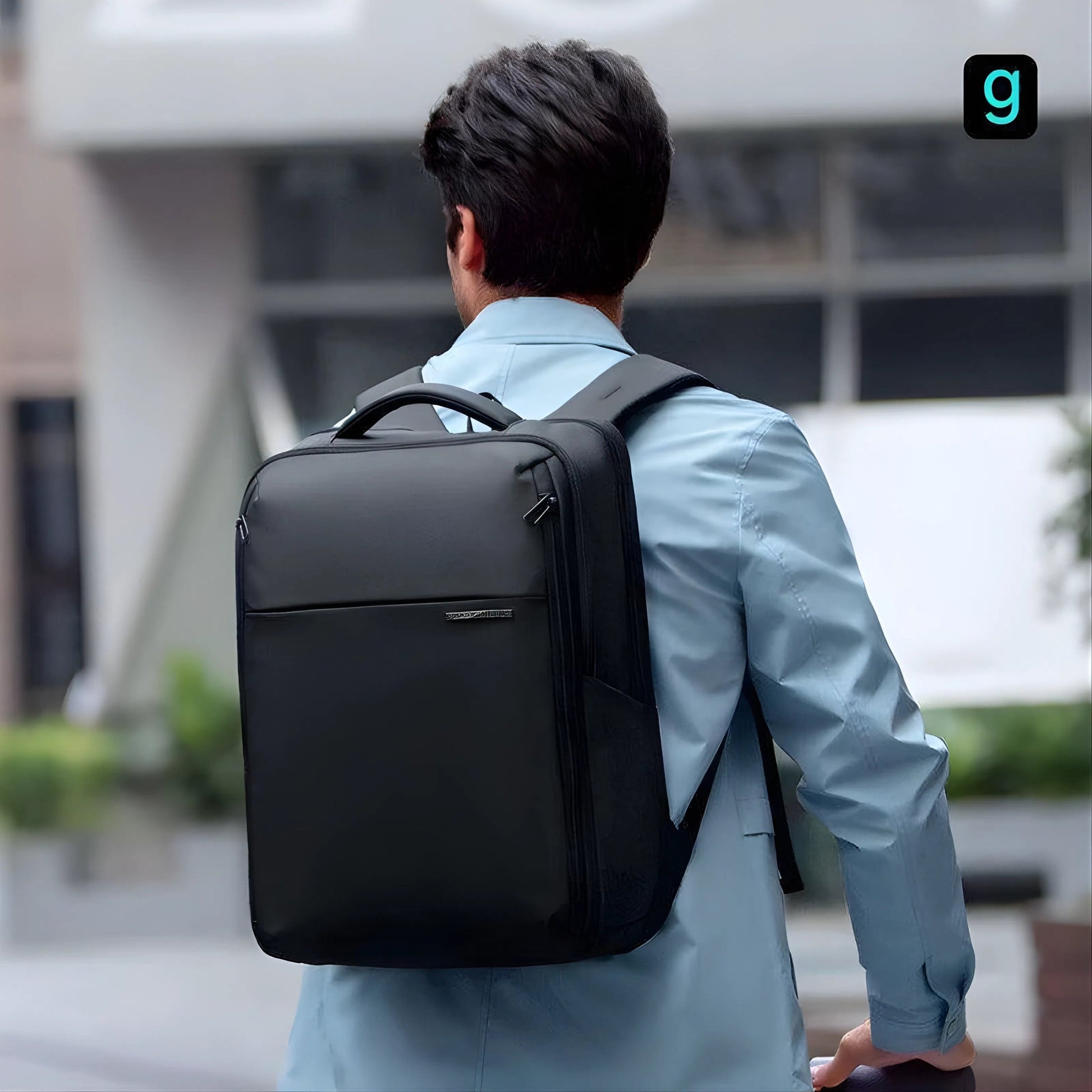 Backper Pictor Waterproof Oxford Backpack — lifestyle shot