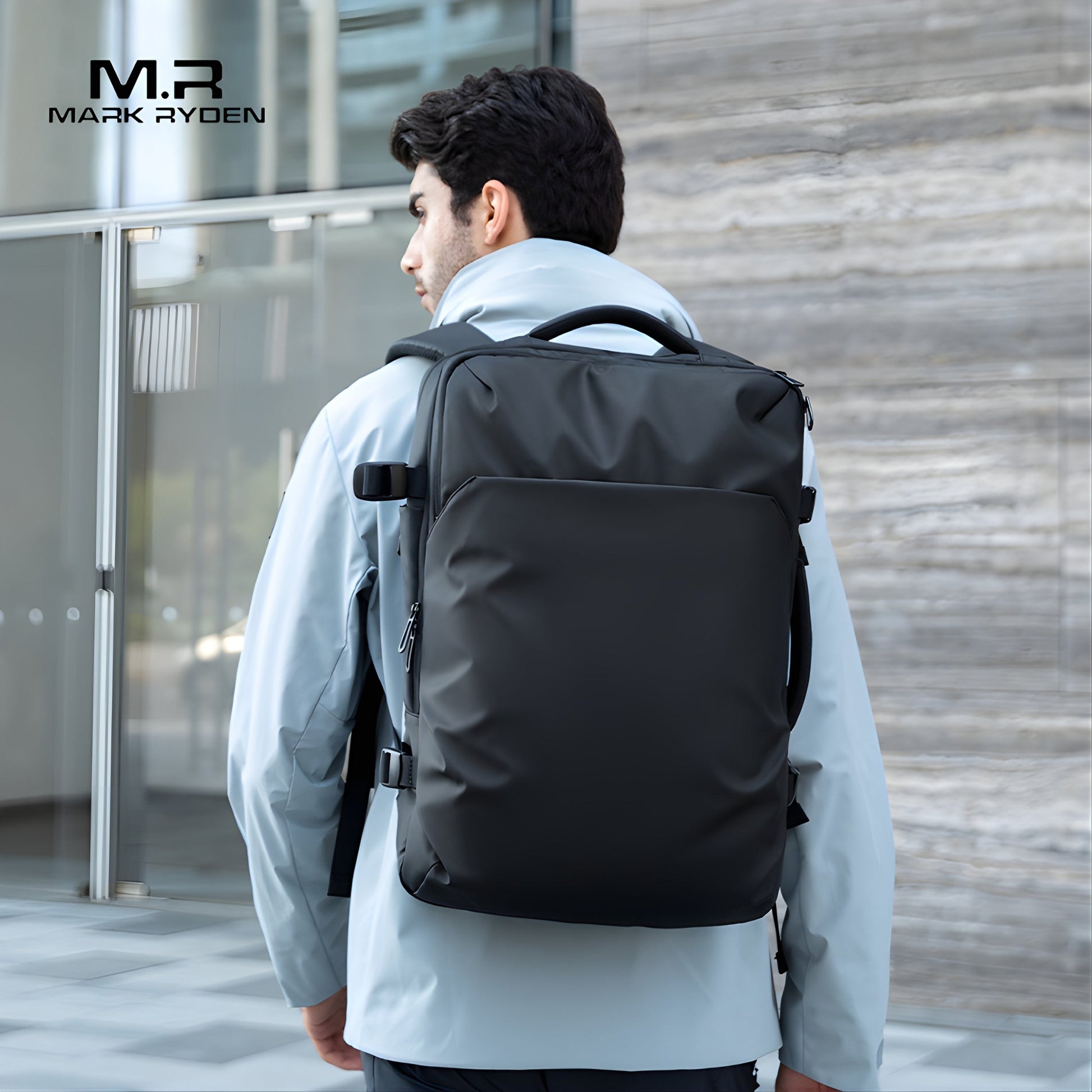 Backper Telescopium Travel Oxford Backpack — front view