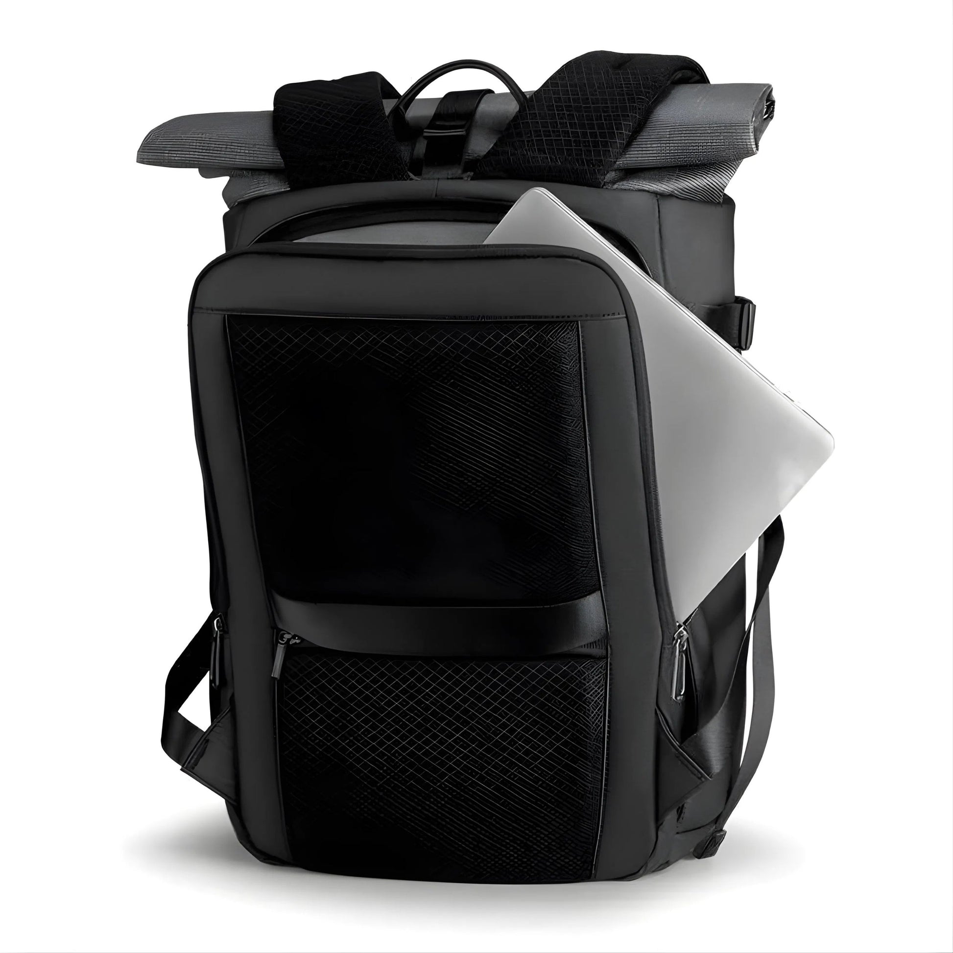 Backper Volans Travel Oxford Backpack — side detail