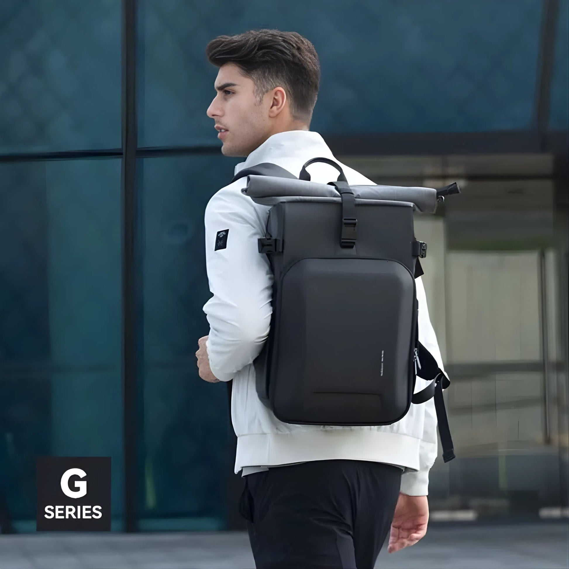 Backper Volans Travel Oxford Backpack — size reference
