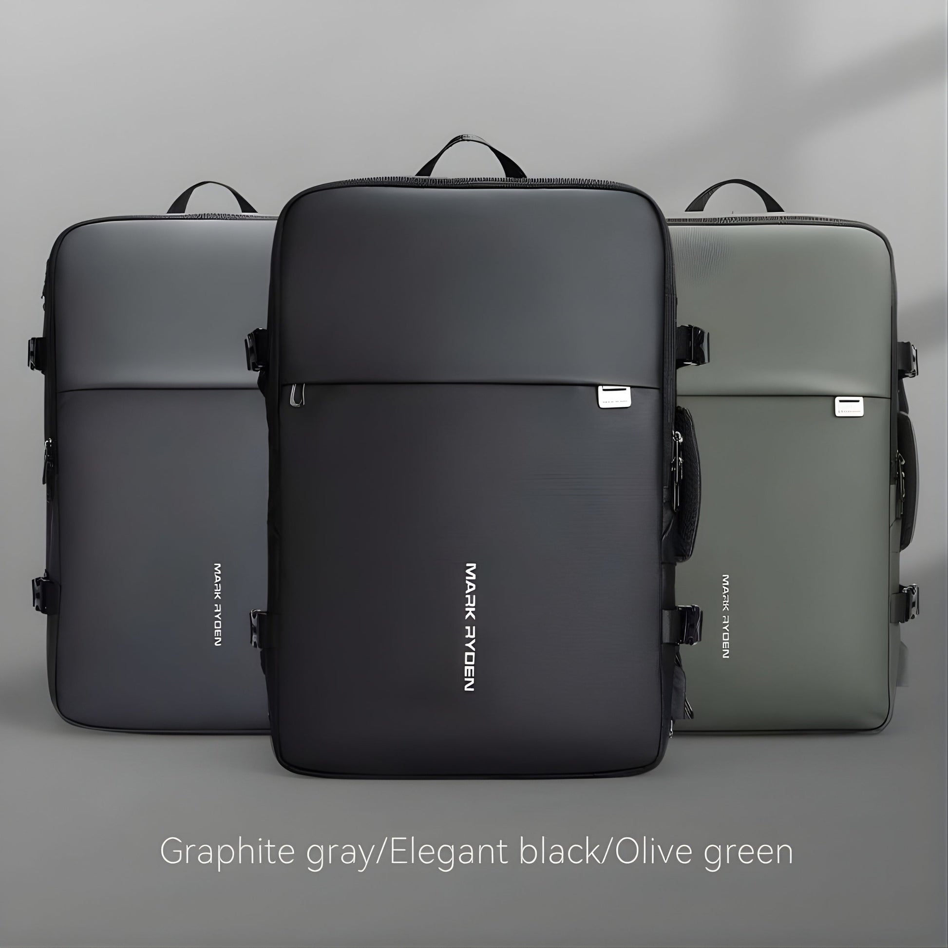 Backper Sagitta Anti-Theft Oxford Backpack — side detail