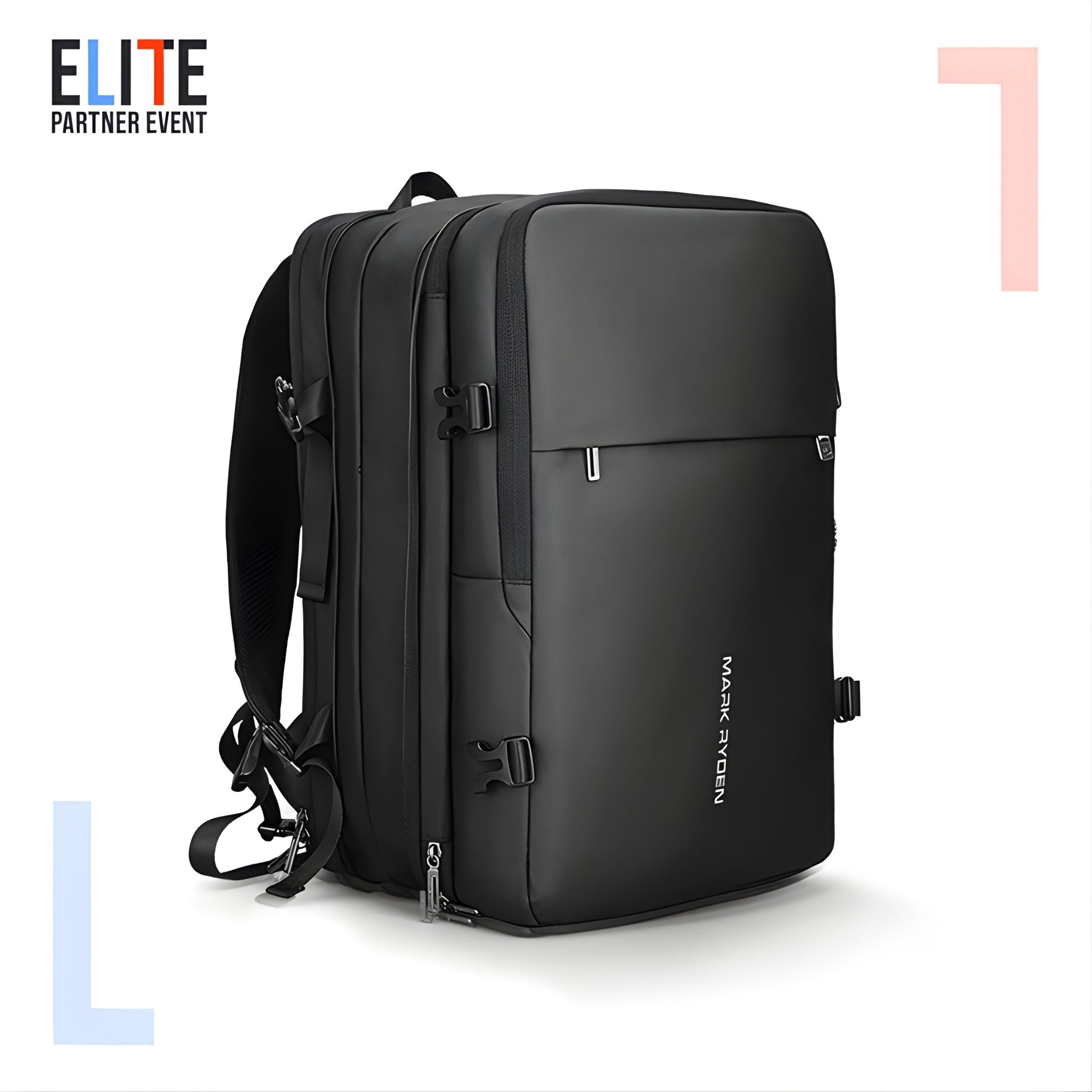 Backper Sagitta Anti-Theft Oxford Backpack — lifestyle shot