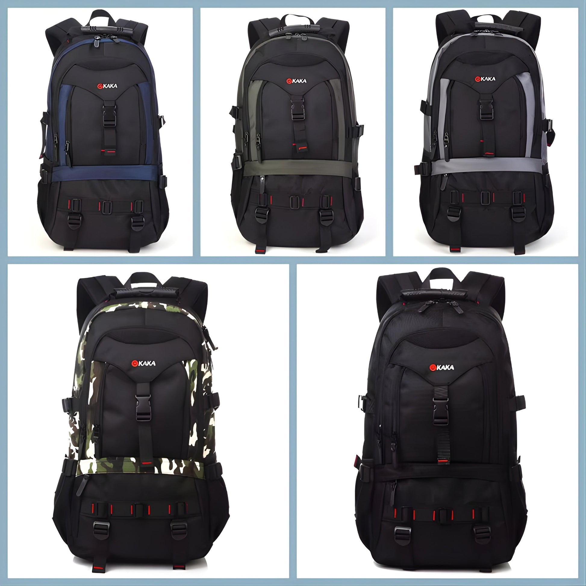 Backper Taurus Anti-Theft Polyester Backpack — size reference