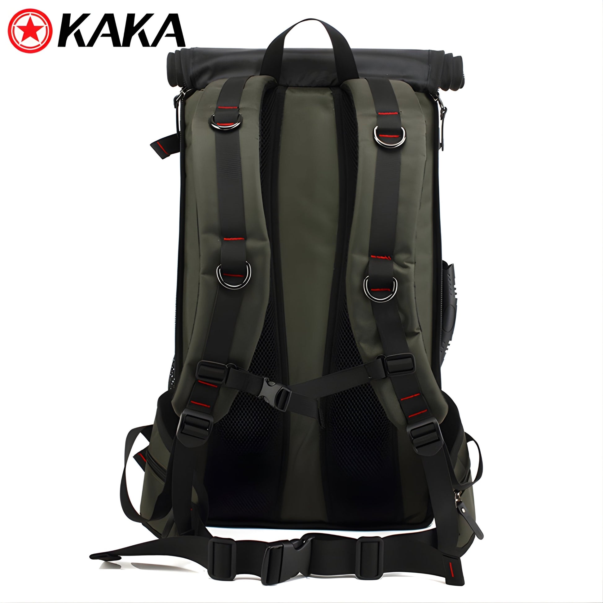 Backper Orion Waterproof Polyester Backpack — back panel
