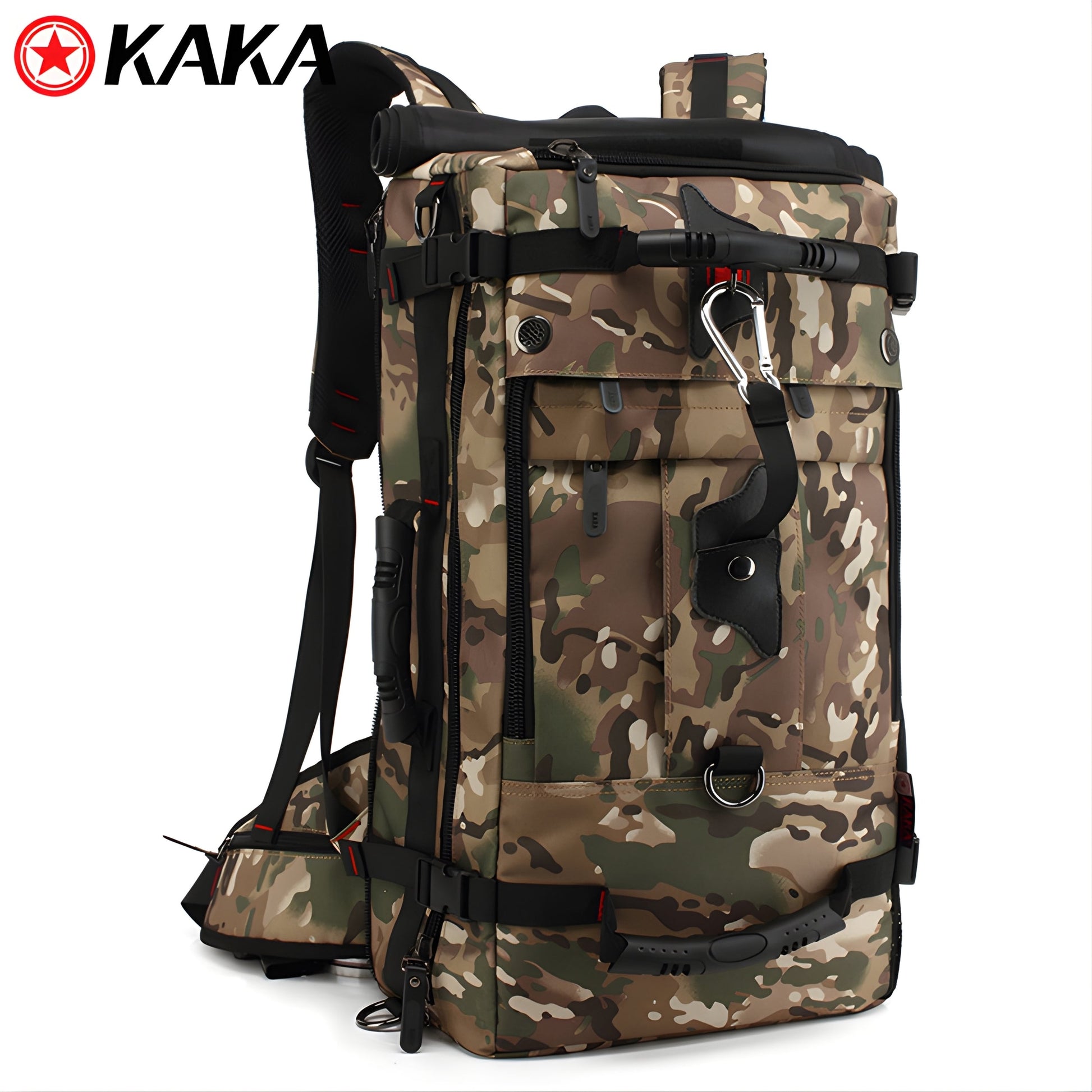 Backper Orion Waterproof Polyester Backpack — side detail