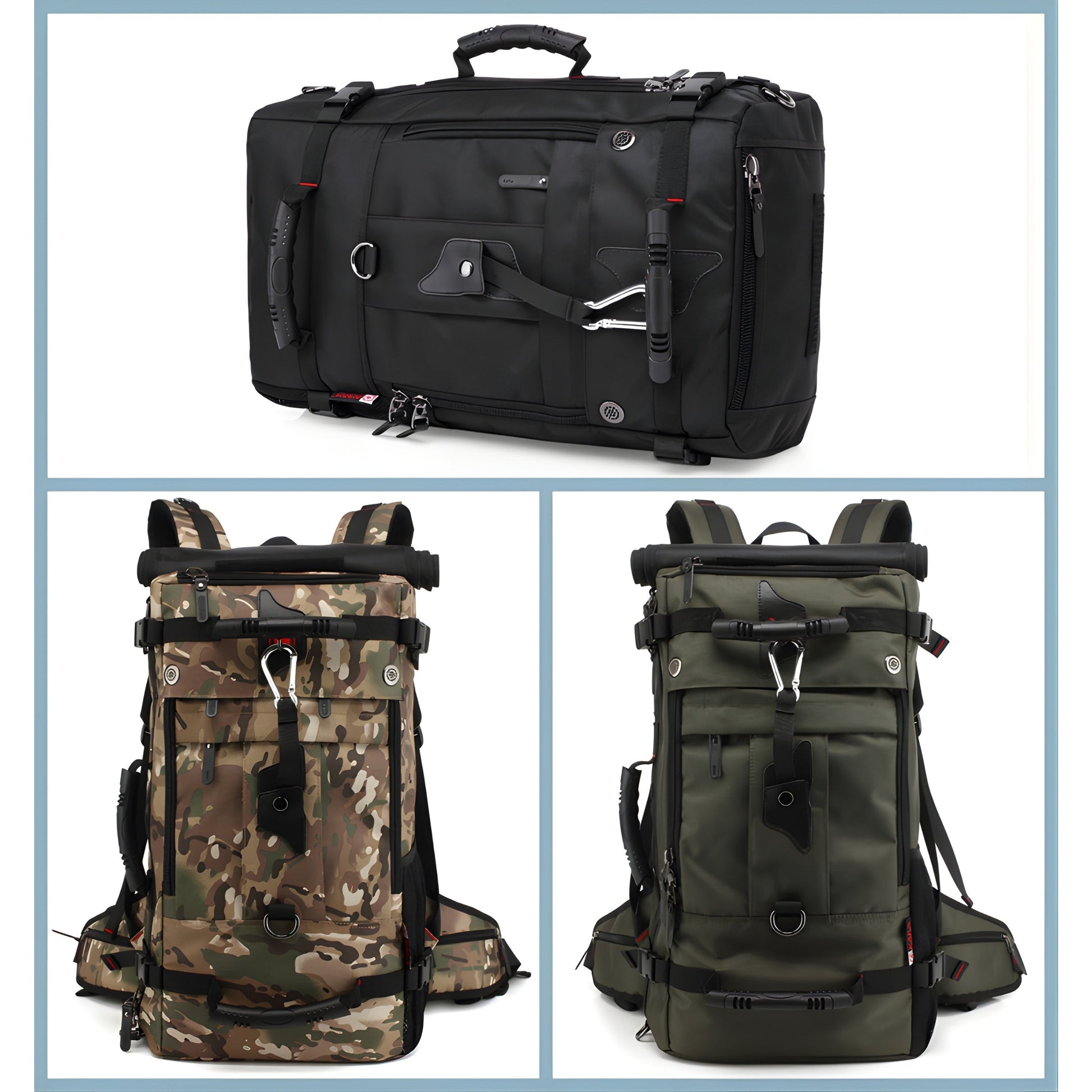 Backper Orion Waterproof Polyester Backpack — lifestyle shot