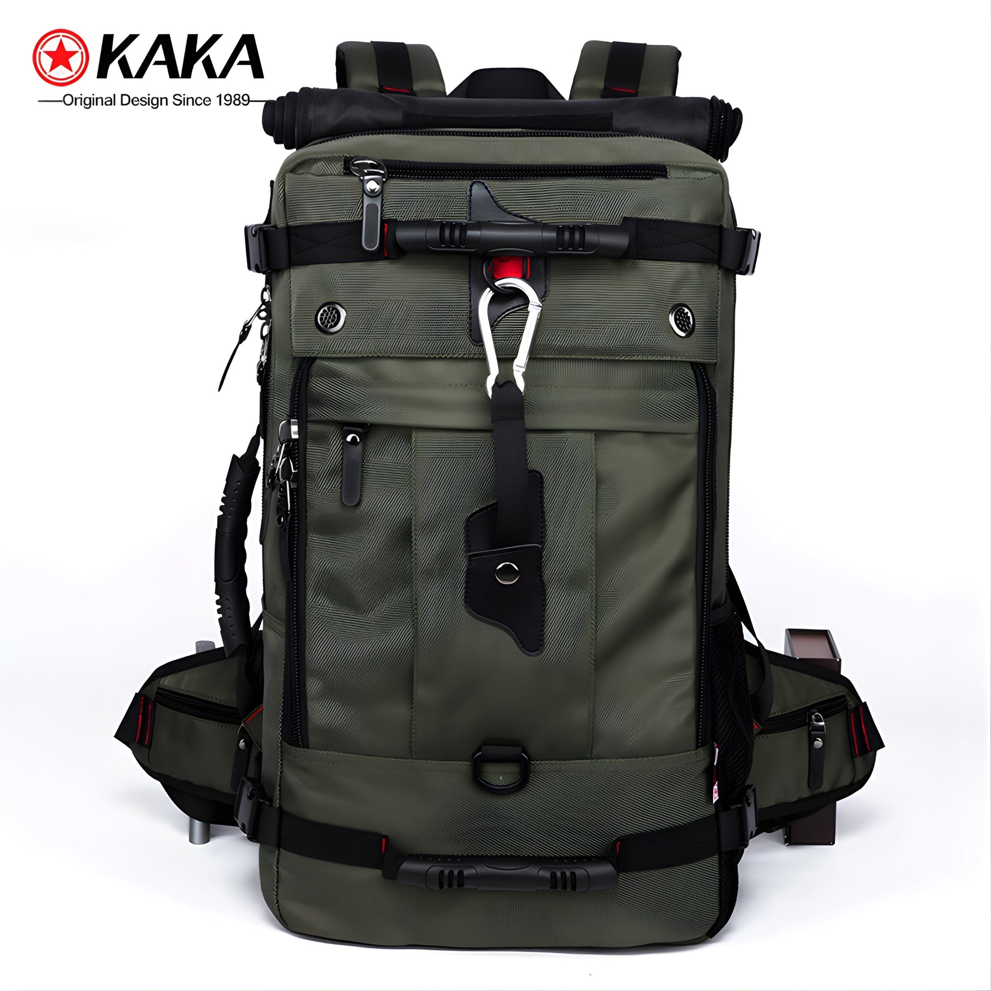 Backper Orion Waterproof Polyester Backpack — size reference