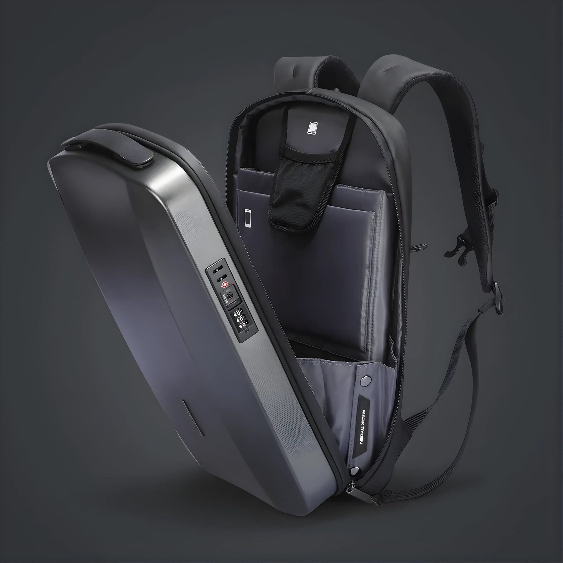Backper Ophiuchus Anti-Theft Oxford Backpack — size reference