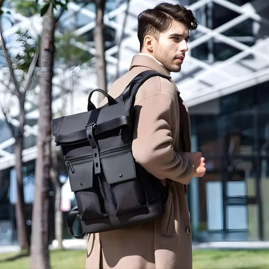 Backper Serpens Waterproof Oxford Backpack — front view