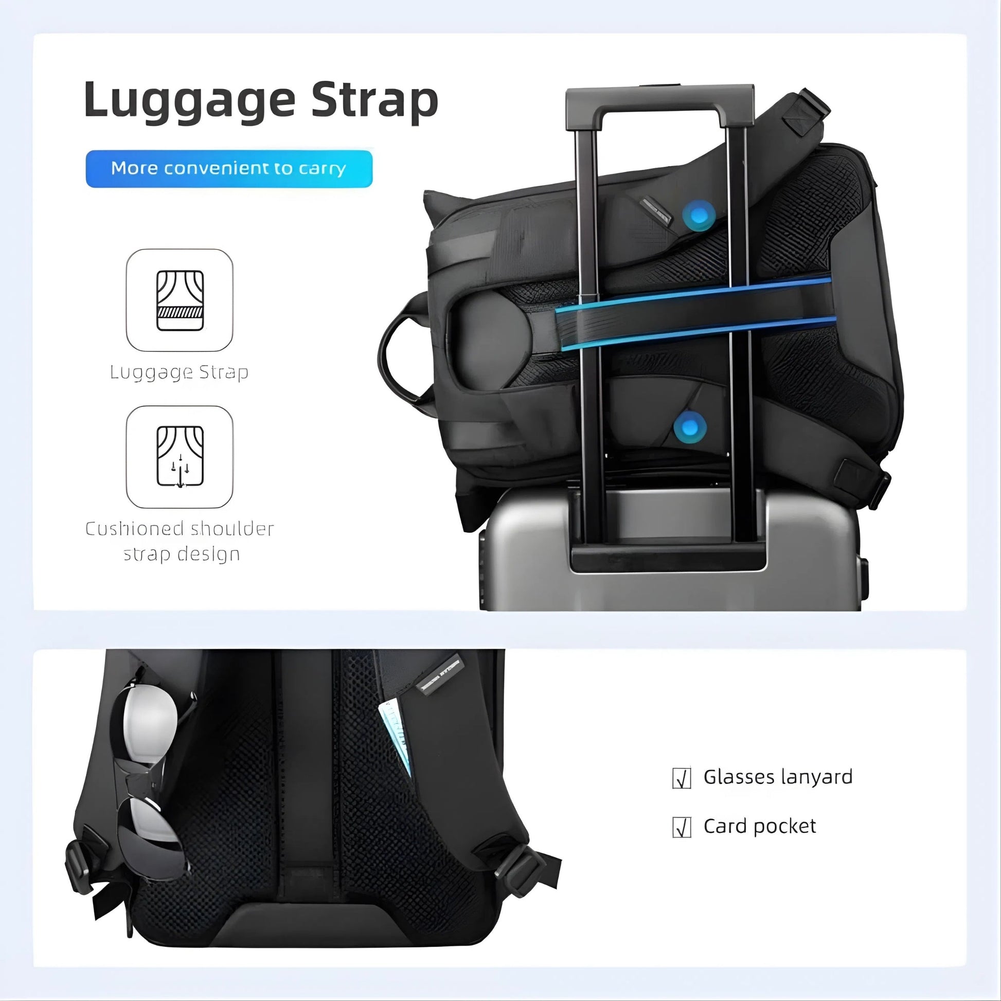 Backper Serpens Waterproof Oxford Backpack — color option