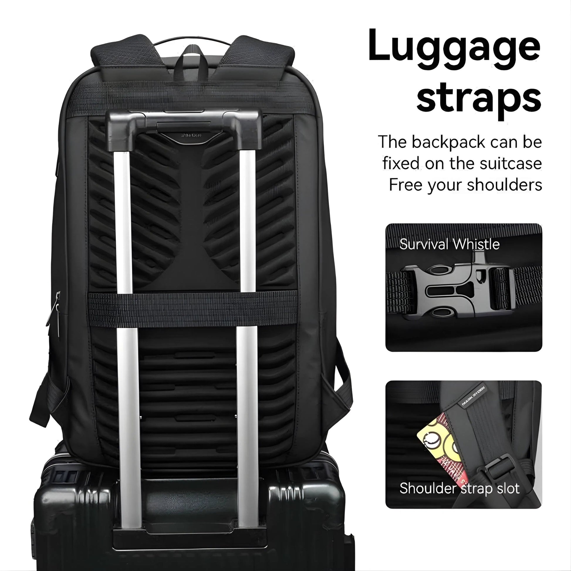 Backper Tucana Anti-Theft Oxford Backpack — color option