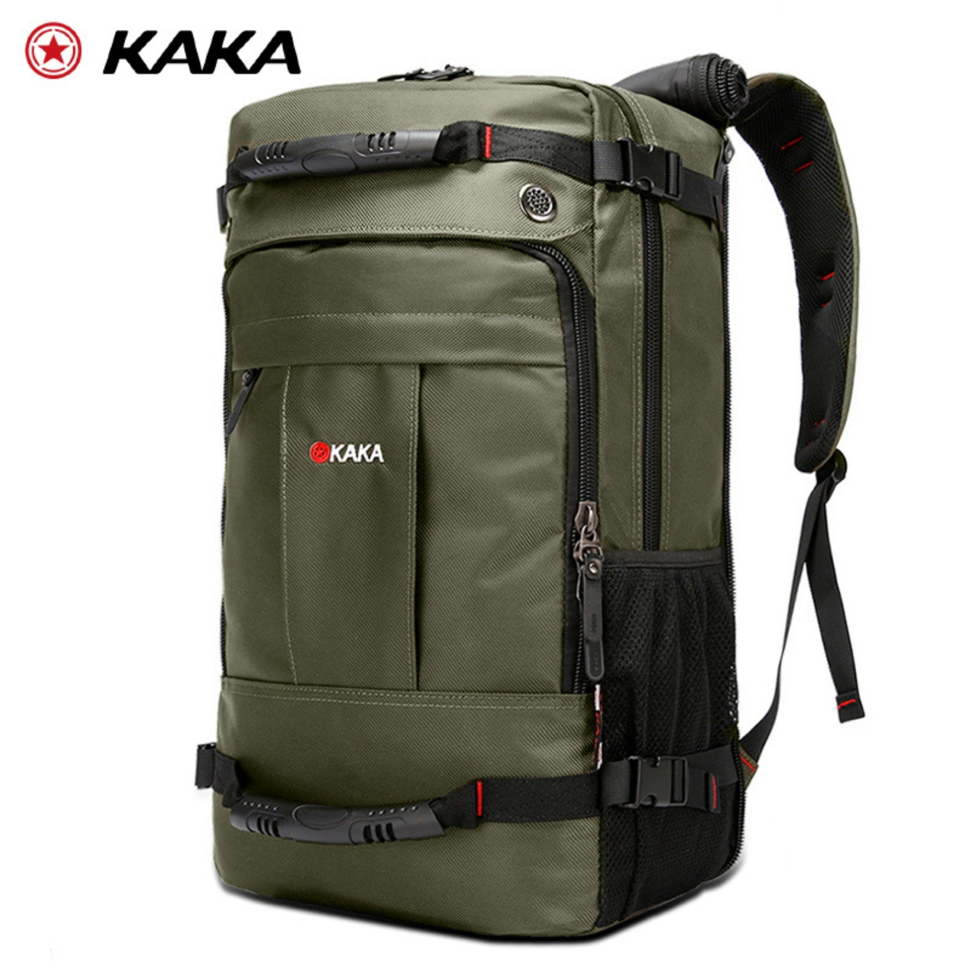 Backper Hydra Waterproof Polyester Backpack — back panel