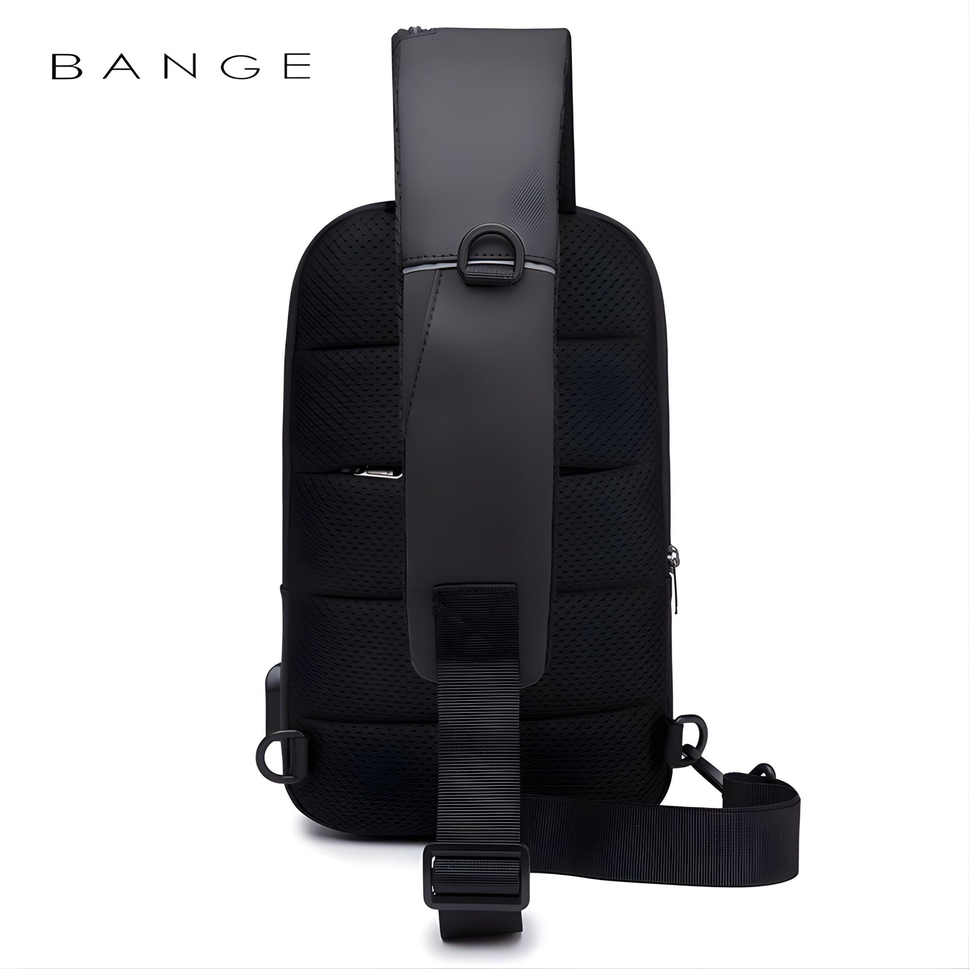 Backper Carina Anti-Theft Nylon Sling Bag — interior compartment