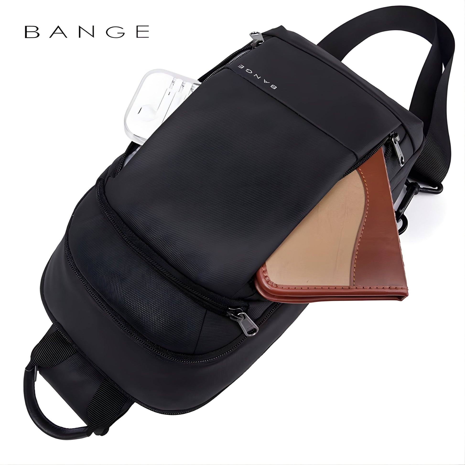 Backper Carina Anti-Theft Nylon Sling Bag — color option