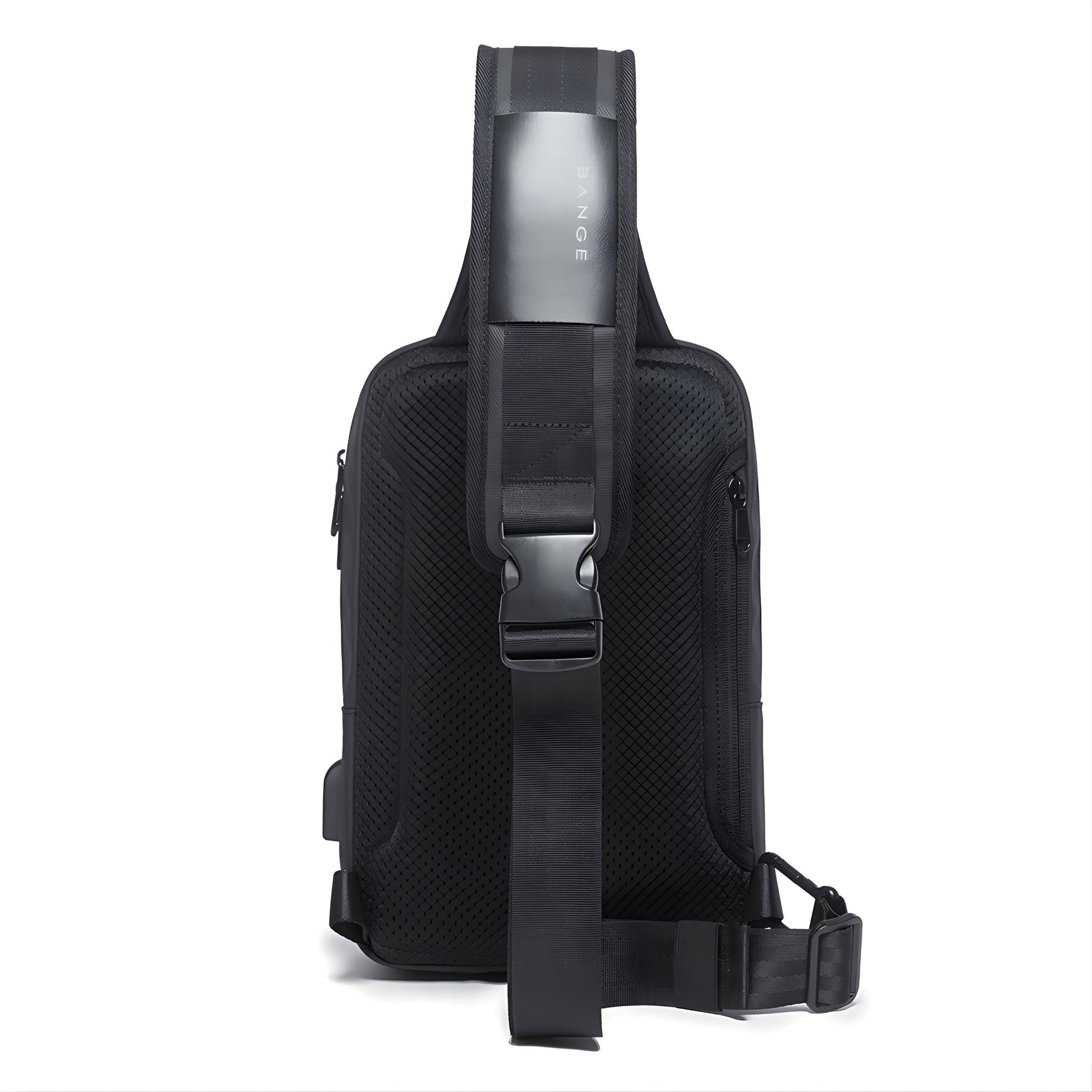 Backper Vela Anti-Theft Oxford Sling Bag — back panel