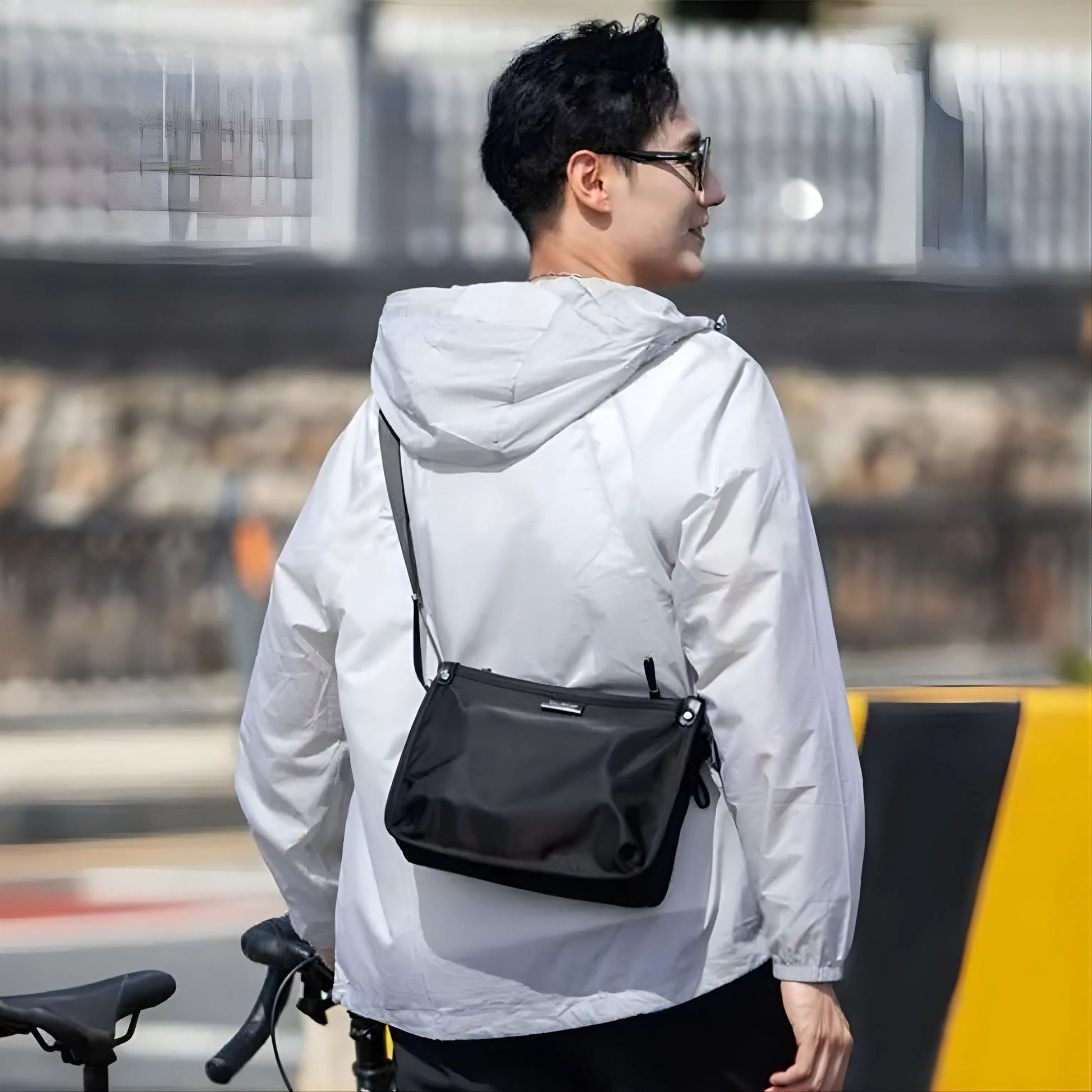 Backper Octans Travel Oxford Backpack — side detail