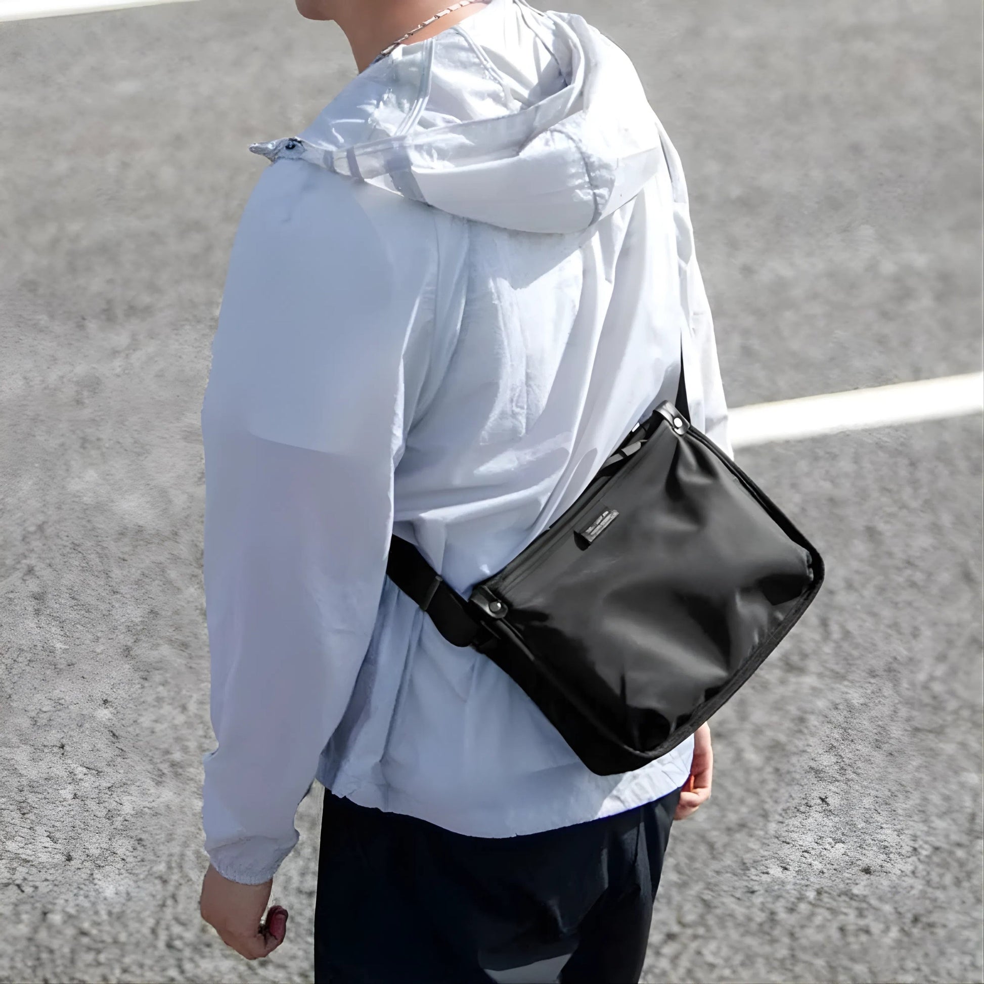Backper Octans Travel Oxford Backpack — lifestyle shot