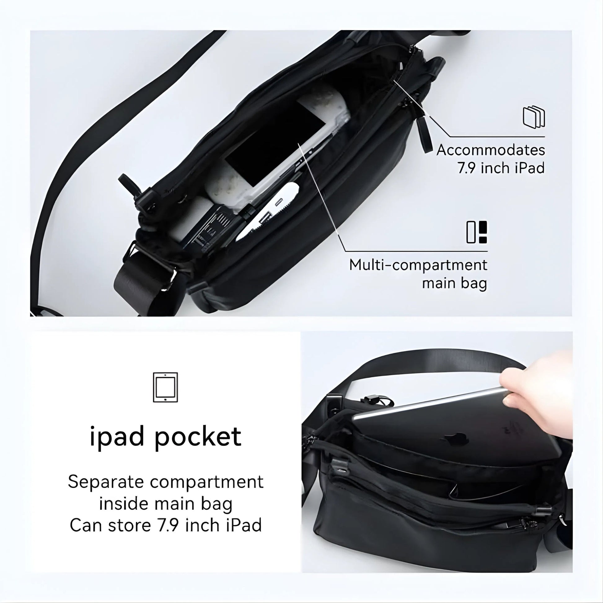 Backper Octans Travel Oxford Backpack — color option