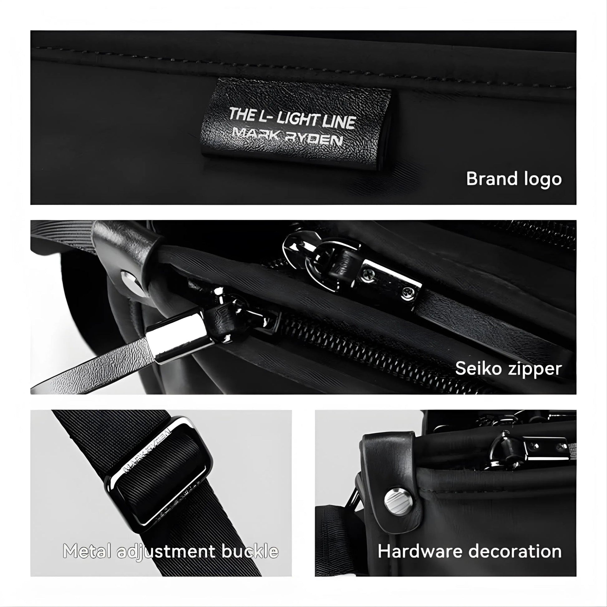 Backper Octans Travel Oxford Backpack — feature detail
