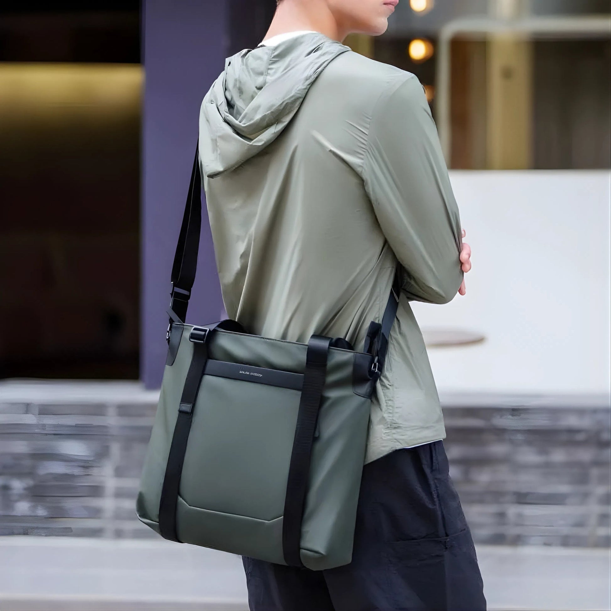 Backper Norma Travel Oxford Backpack — size reference
