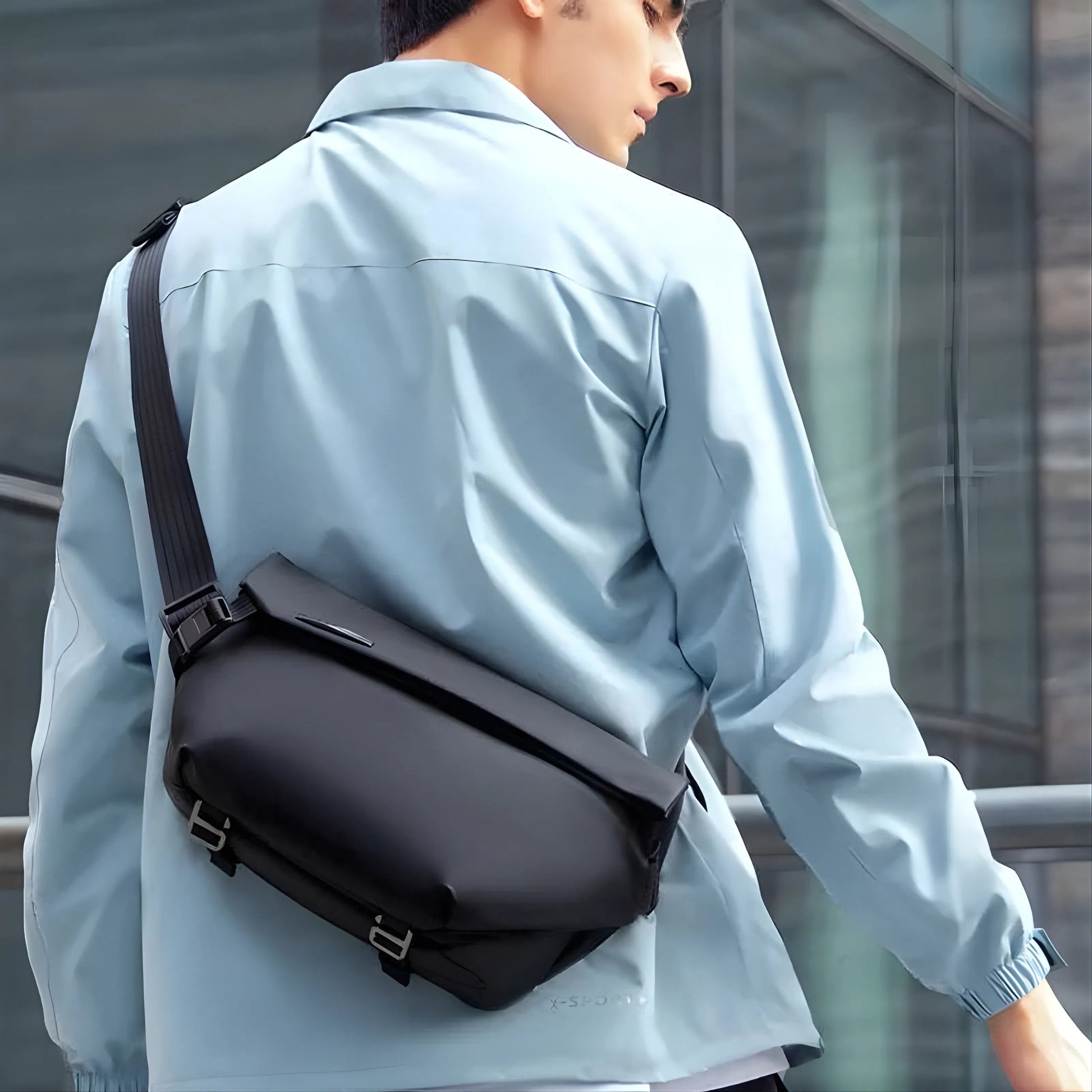 Backper Wraith Waterproof Oxford Backpack — lifestyle shot