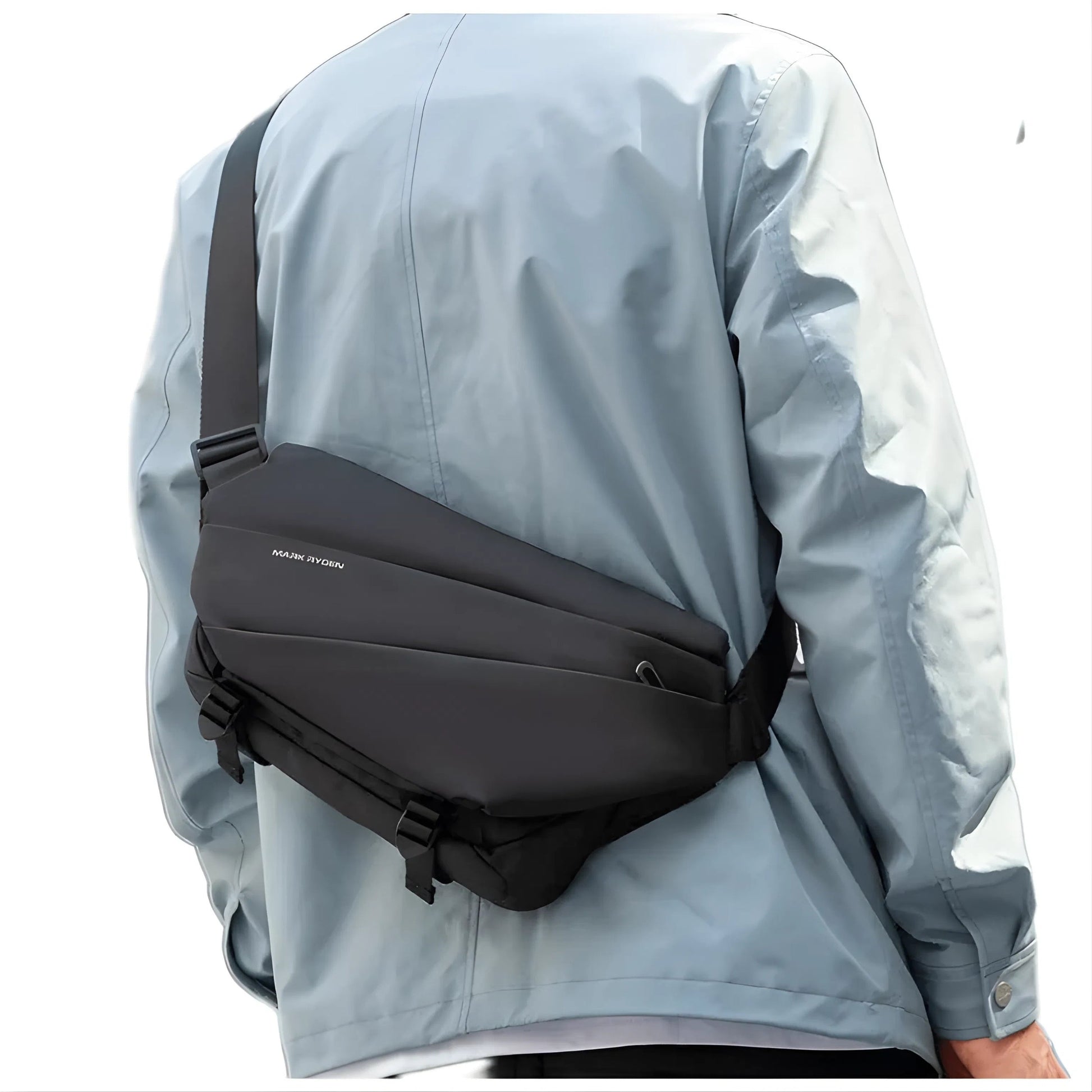 Backper Lupus Travel Oxford Backpack — side detail