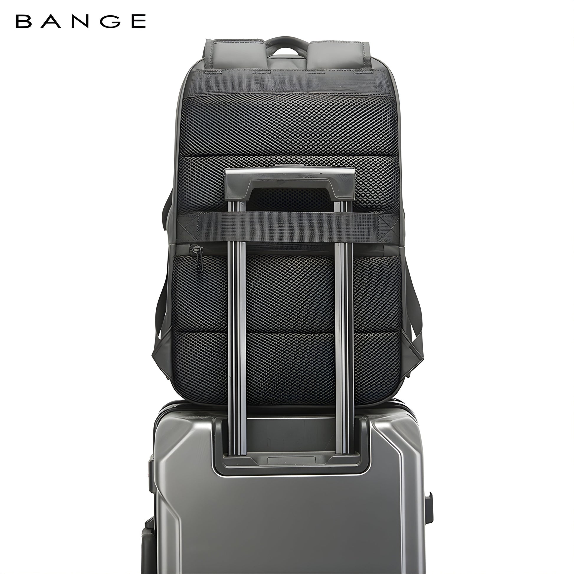 Backper Draco Laptop Polyester Backpack — interior compartment