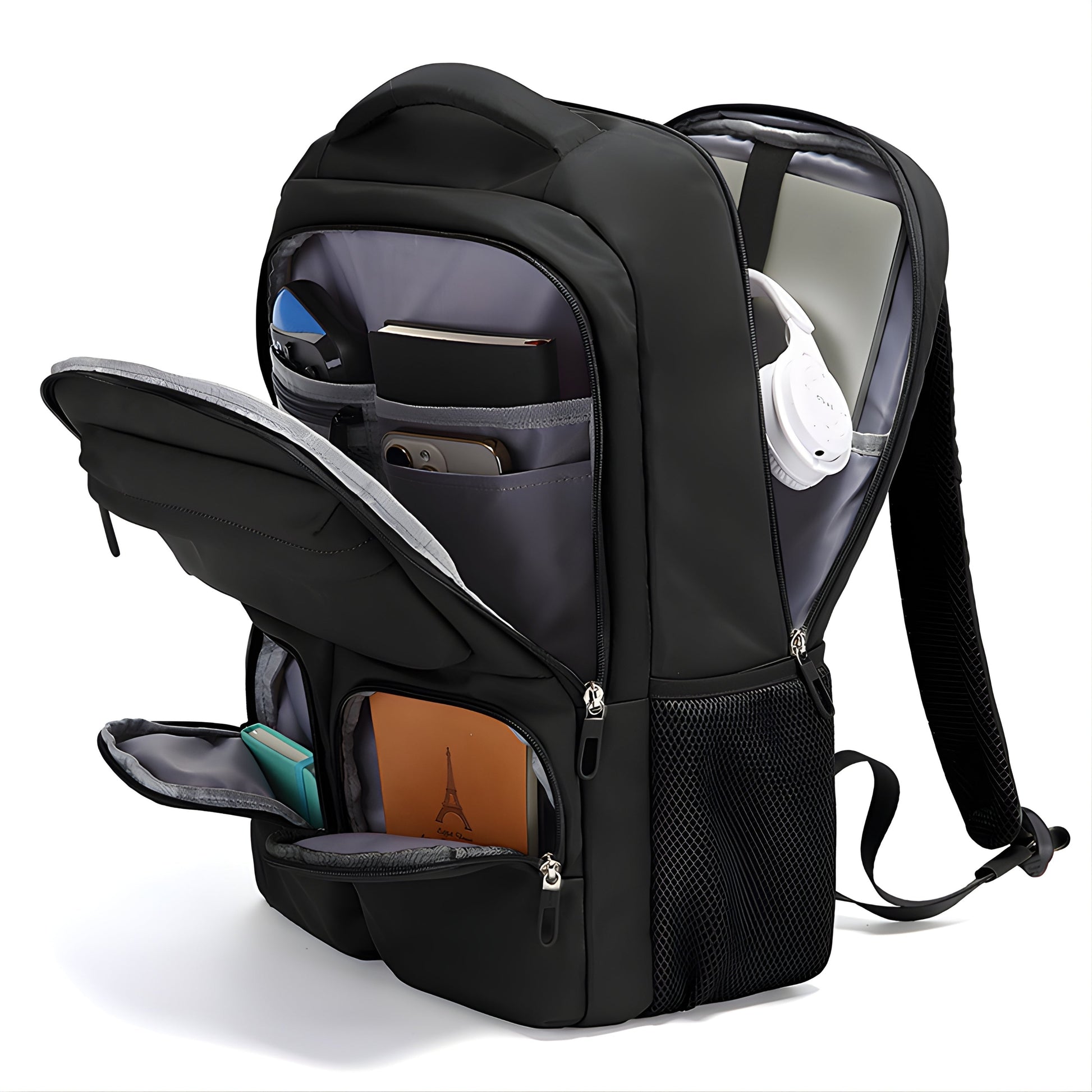 Backper Nebula Laptop Polyester Backpack — back panel