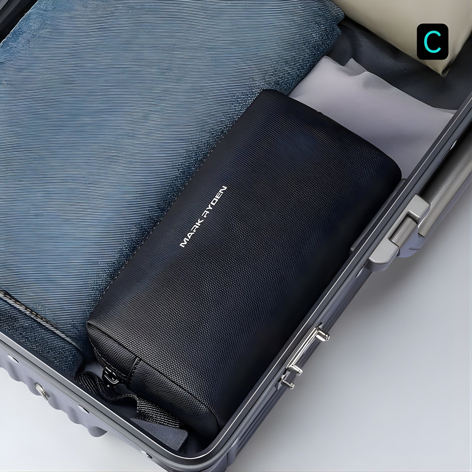 Backper Delphinus Waterproof Oxford Storage Bag — packed view